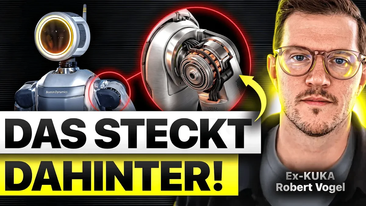 Robert Vogel von TQ RoboDrive im Interview über Servomotoren und Aktuatoren als Antrieb humanoider Roboter.