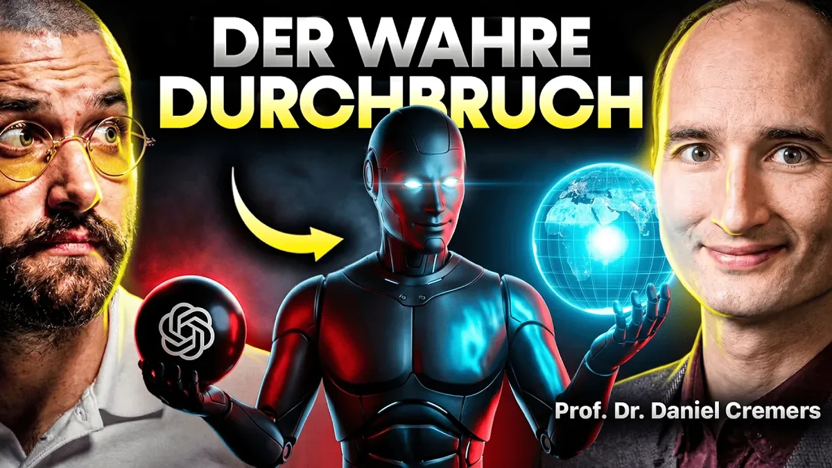 Daniel Cremers Weltmodelle: Der nächste KI-Durchbruch