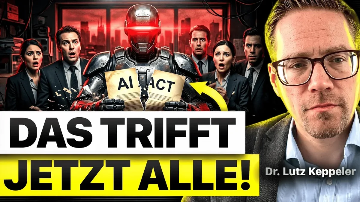 KI-Omnibus erklärt: Lutz Keppeler zum neuen AI Act