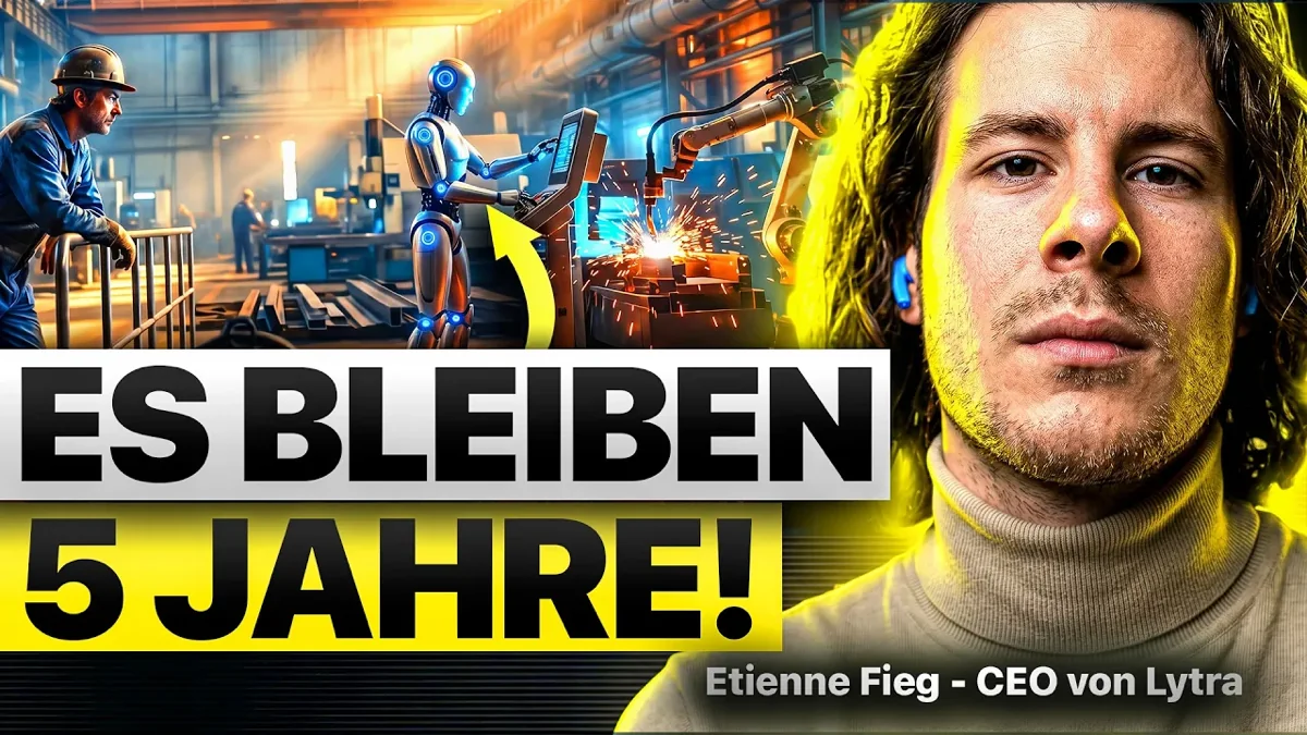 Etienne Fieg, Co-Founder von lytra, im Interview über KI im Maschinenbau und den After-Sales-Service.