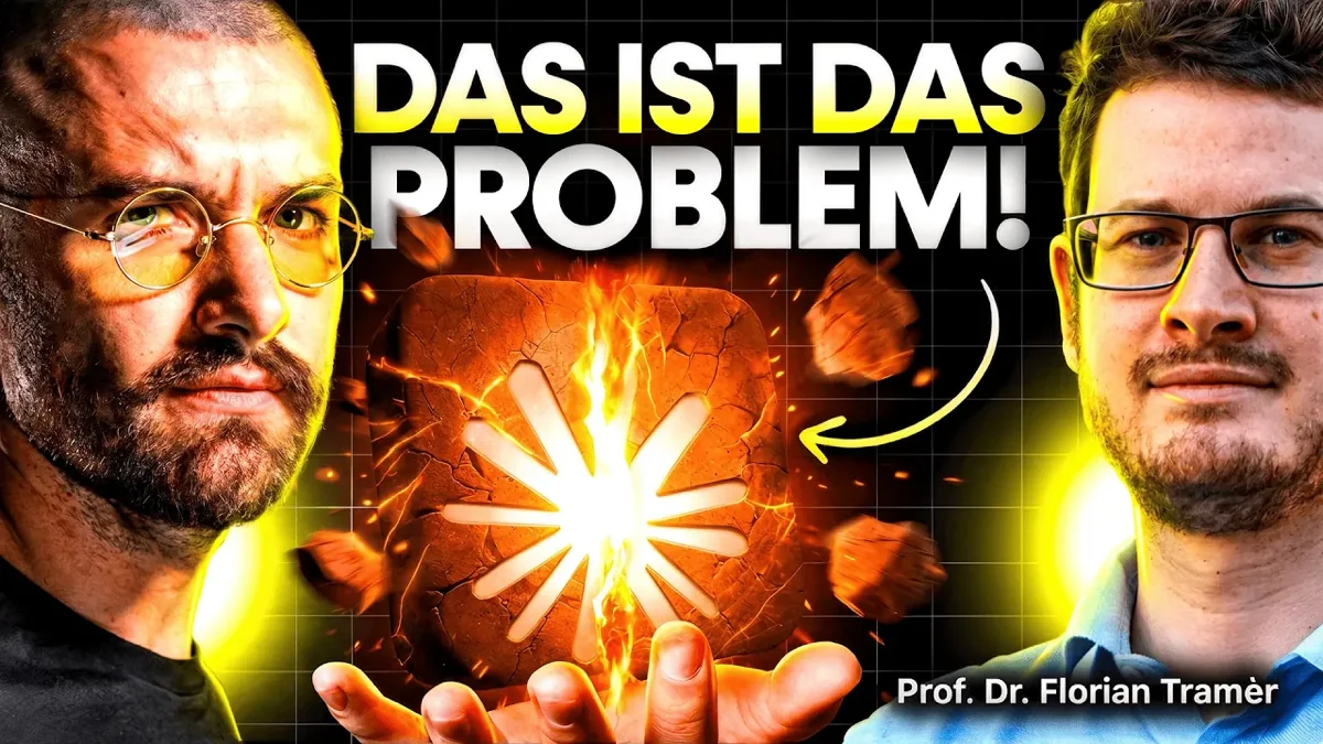 Prof. Dr. Florian Tramèr im Gespräch über KI-Jailbreaks und die Sicherheitslücken großer Sprachmodelle.