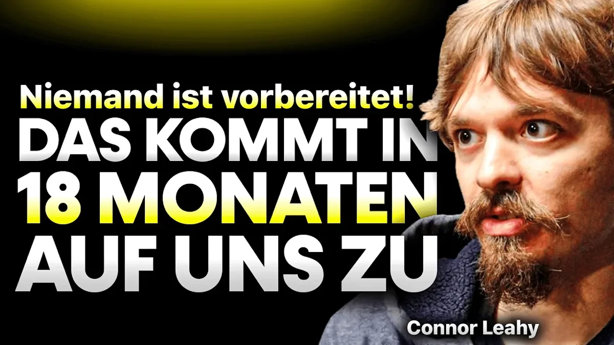 Connor Leahy im Interview über Superintelligenz und den drohenden Kontrollverlust der Menschheit.