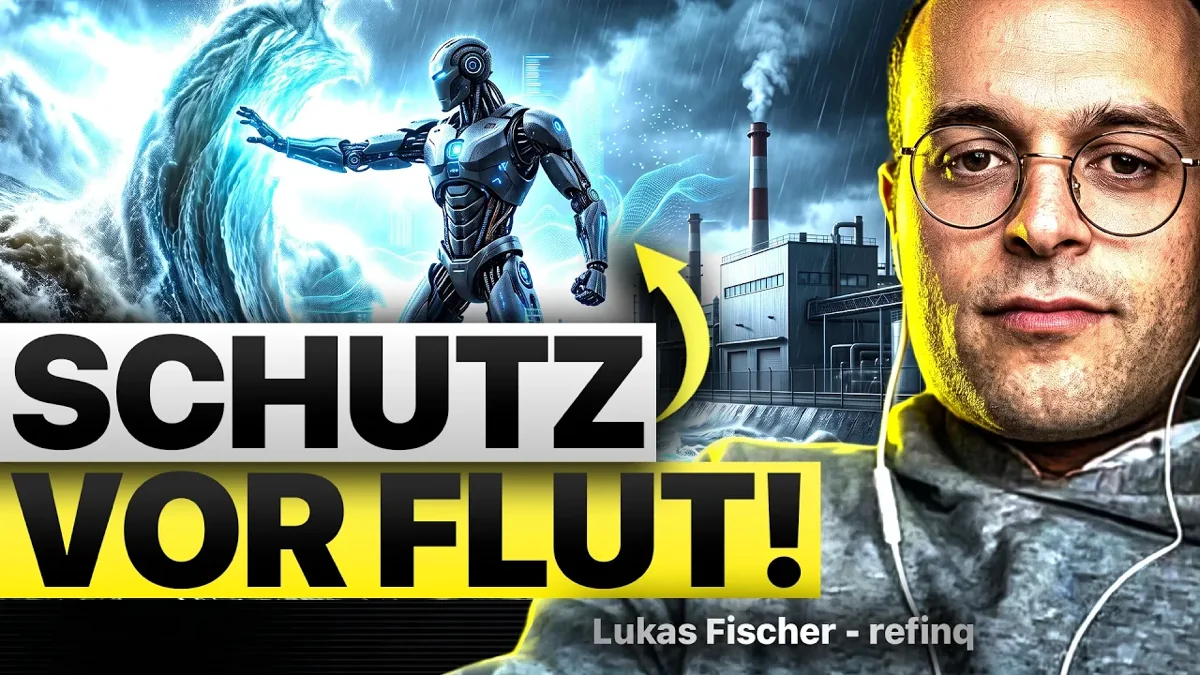 Klimarisiken: Lukas Fischer über KI-Risikoanalyse