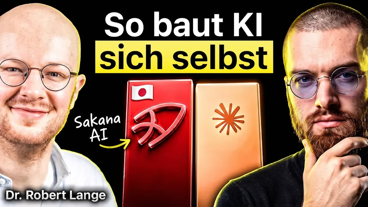 Rekursive Selbstverbesserung: Dr. Robert Lange über KI