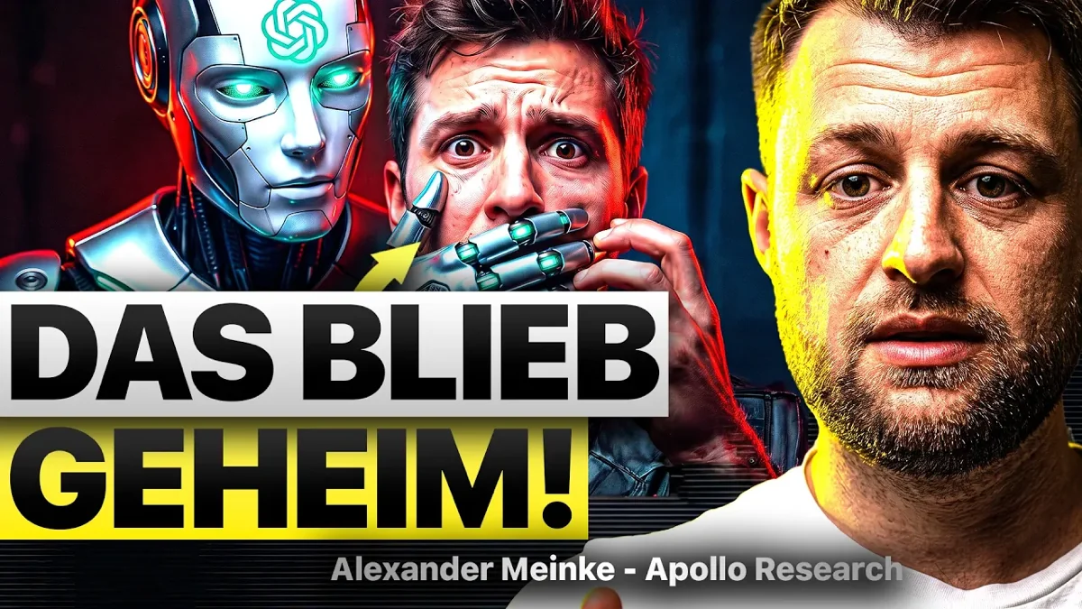 KI-Scheming: Dr. Alexander Meinke über KI-Absprachen