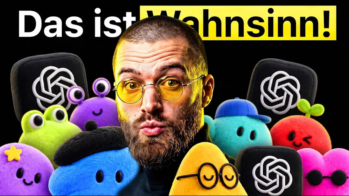 Leonard Schmedding berichtet beim OpenAI DevDay in San Francisco über KI-Agenten und ChatGPT.