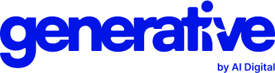 Generative by AI Digital logo