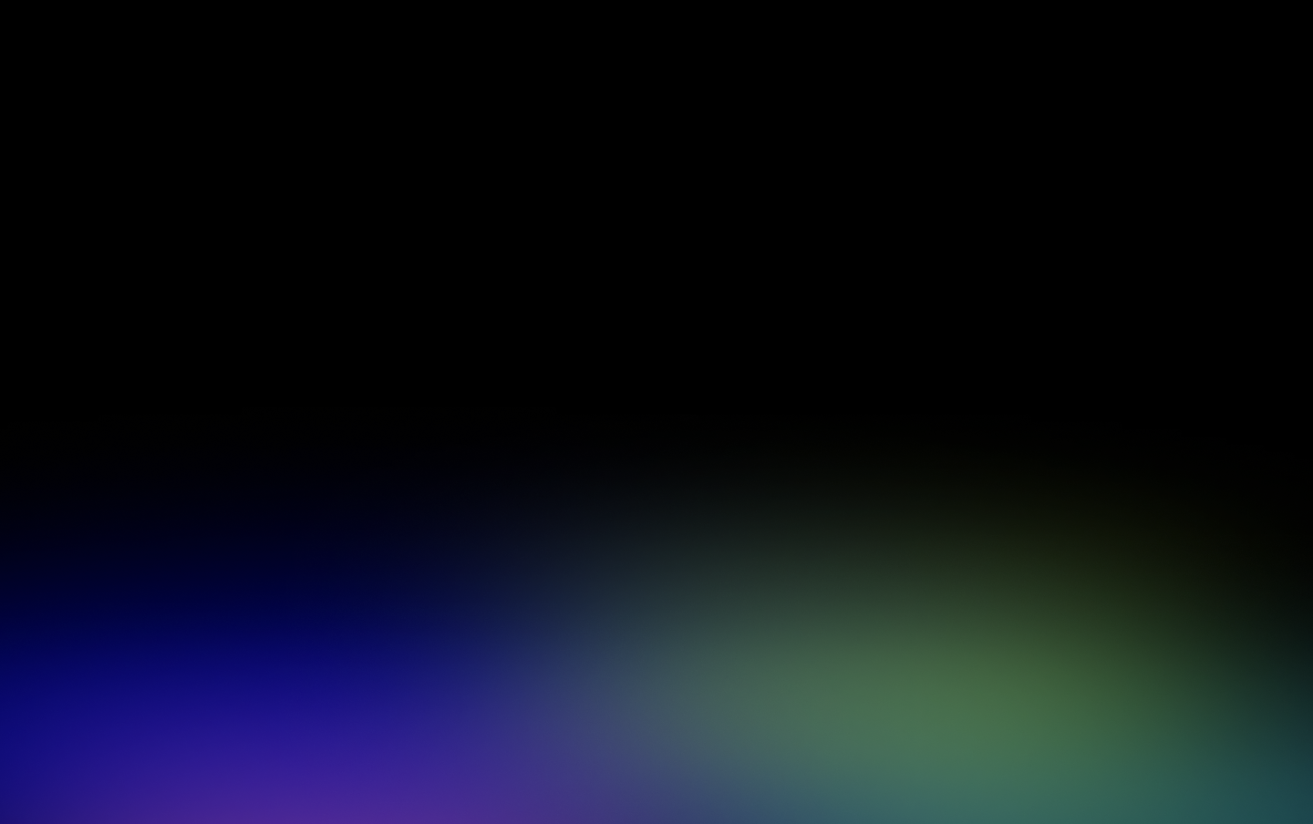 Abstract gradient background with blended colors including blue, green, and purple on a black backdrop.