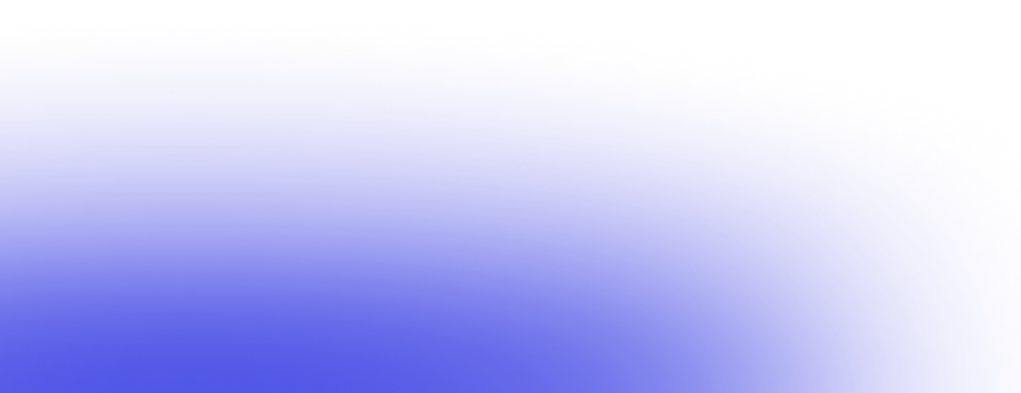 Bright blue circle with a soft glowing edge on a white background.