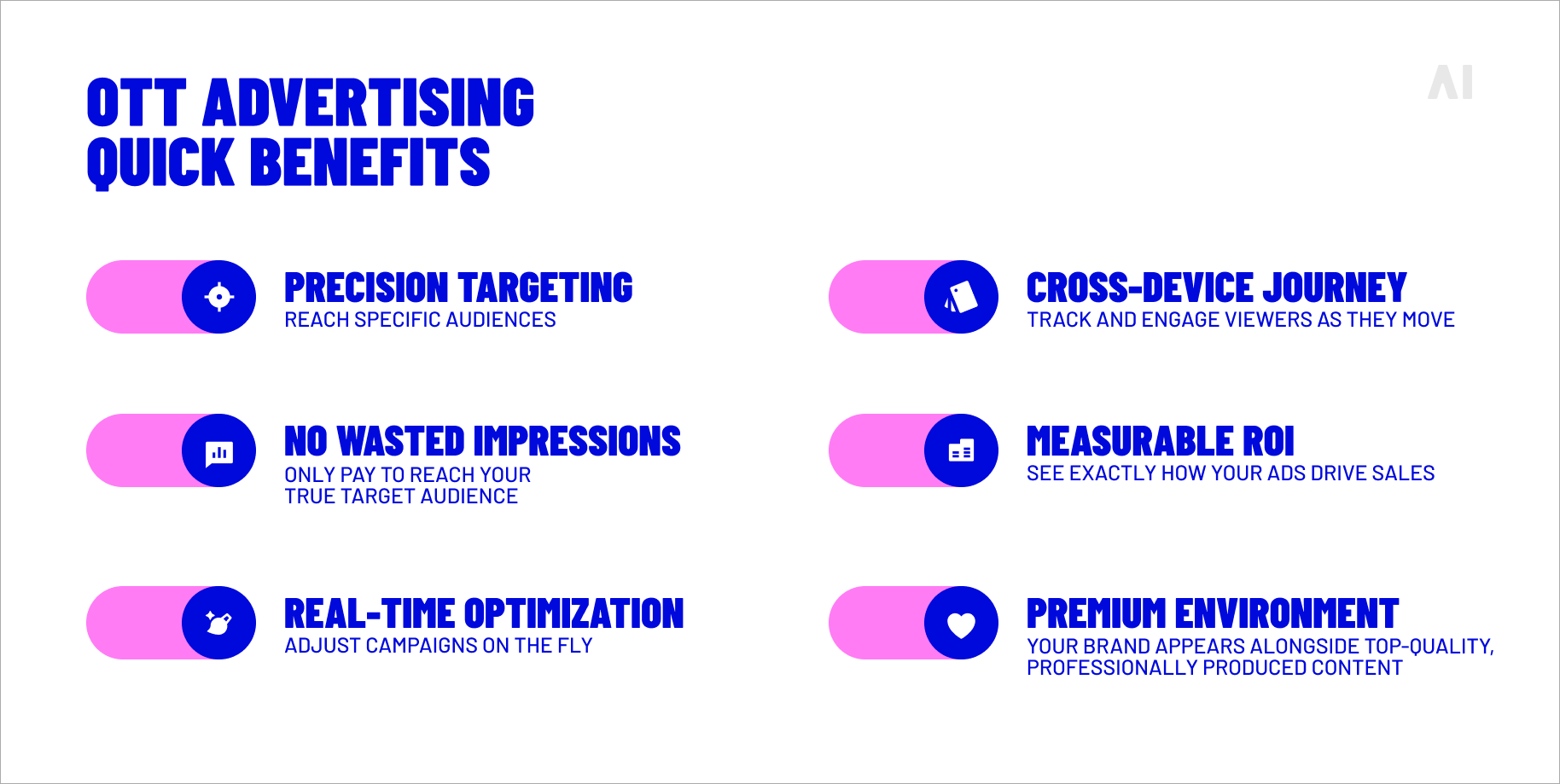 OTT advertising quick benefits