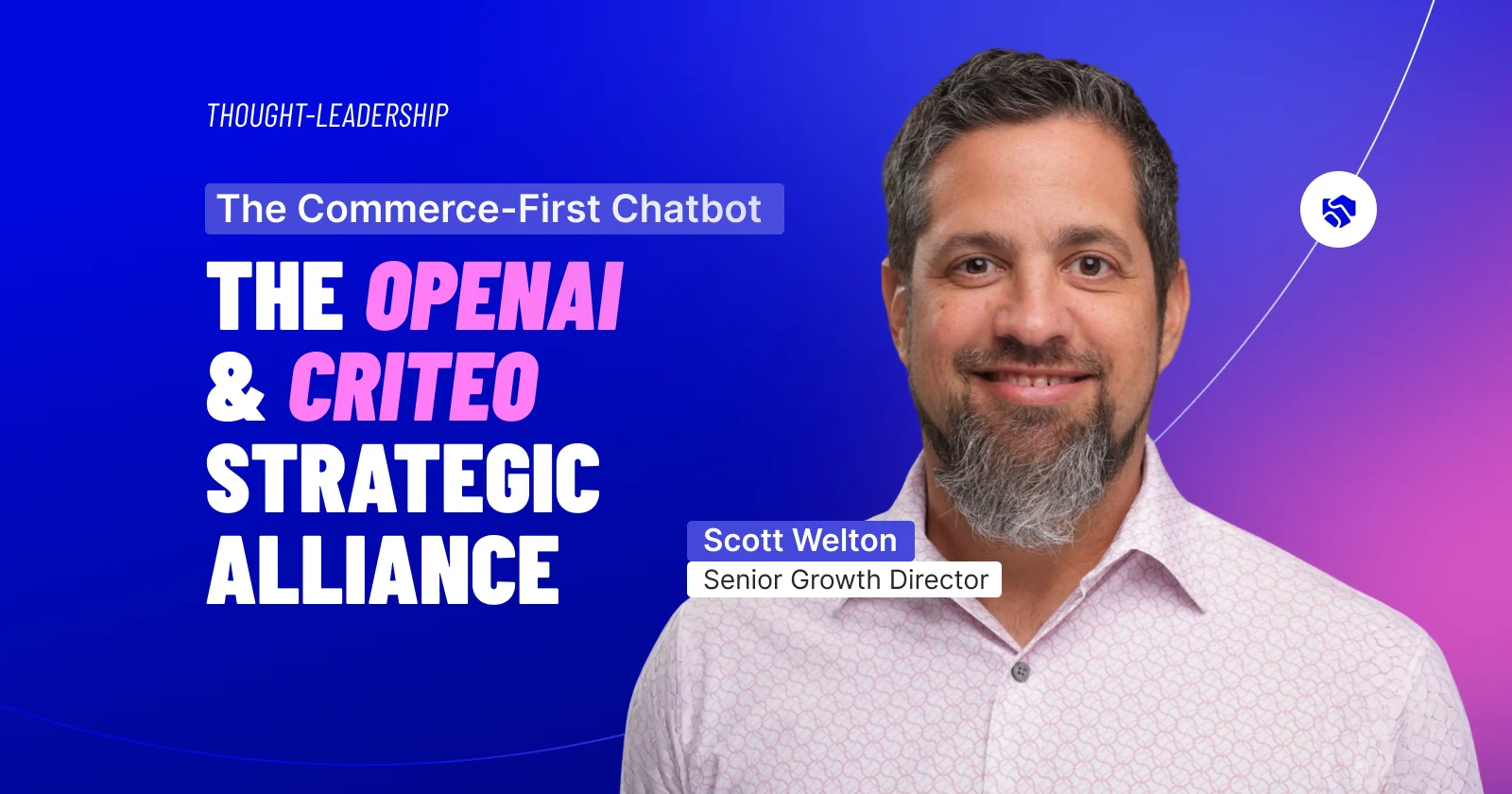The Commerce-First Chatbot — The OpenAI & Criteo Strategic Alliance