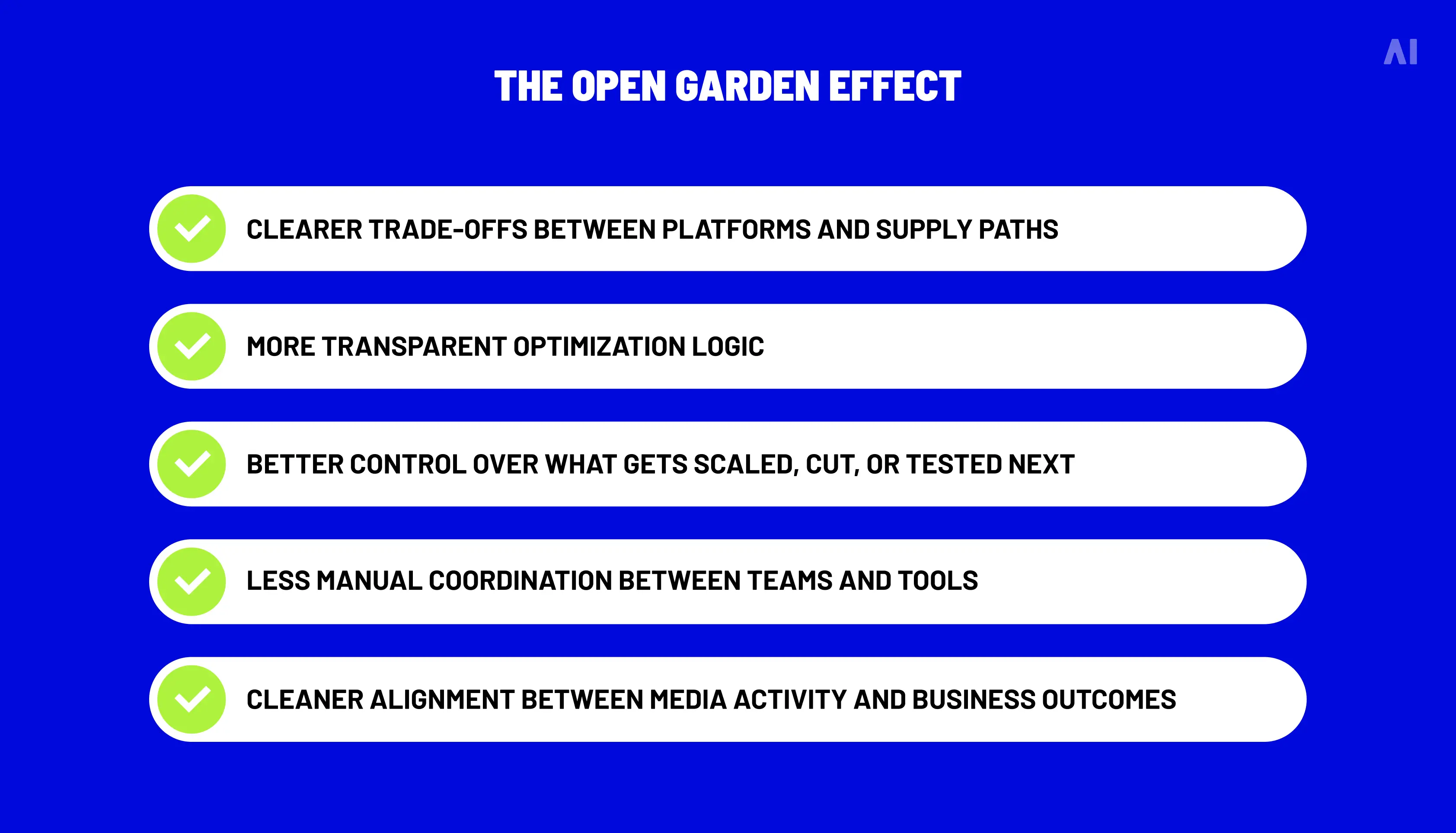What marketers gain from Open Garden