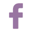 purple facebook logo