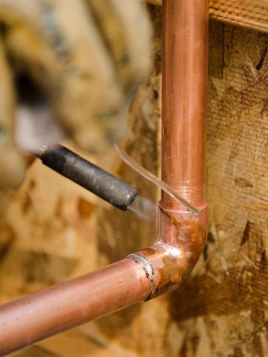 Copper or PVC Pipe Repair