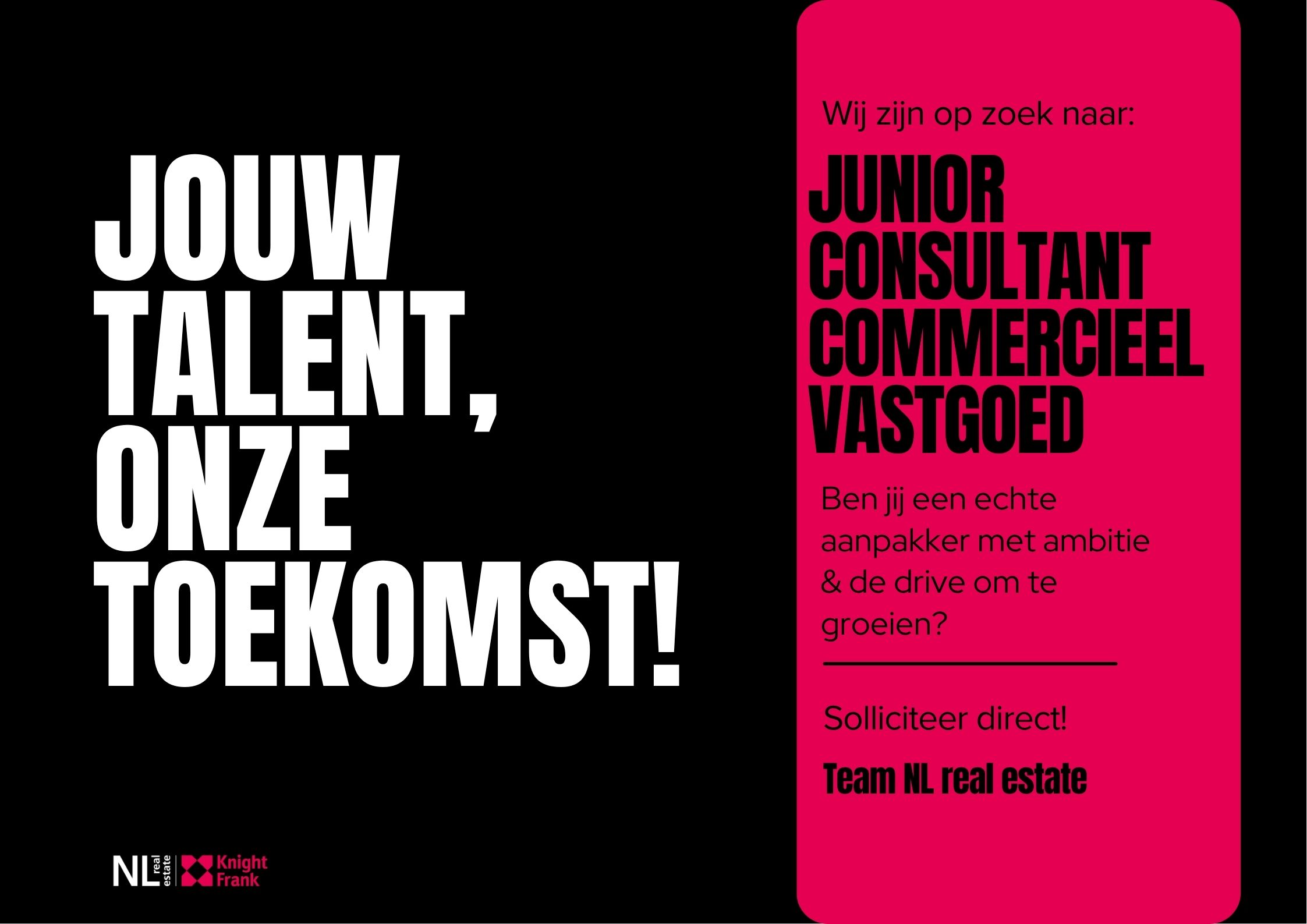 Vacancy: Junior Consultant Commercieel Vastgoed