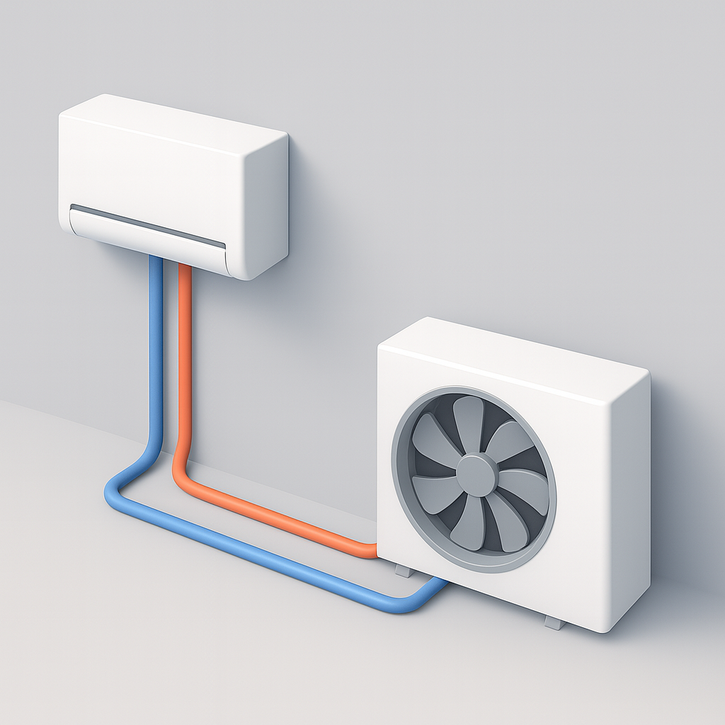 Illustration clim réversible