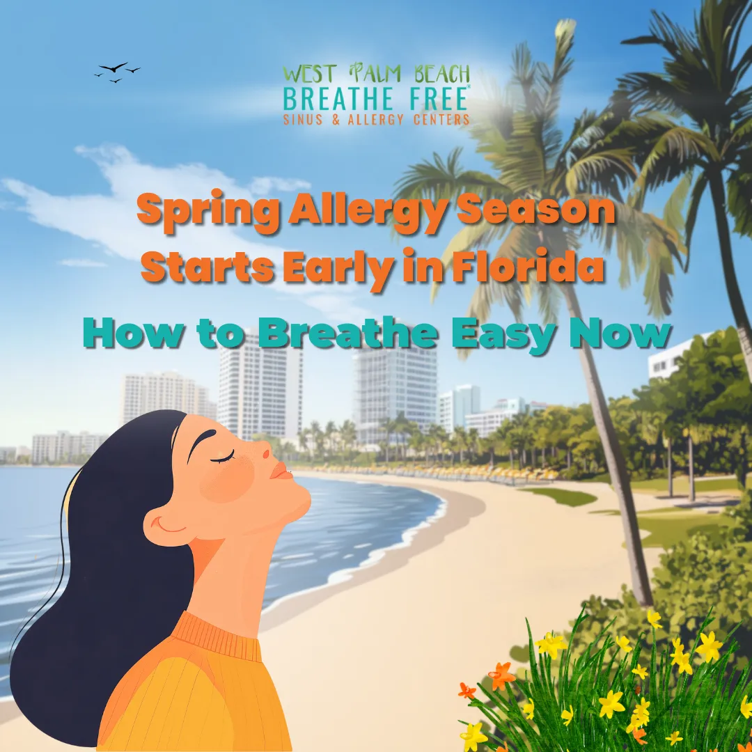 Spring Allergy Season Starts Early in Florida: How to Breathe Easy Now