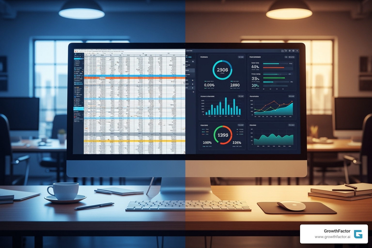complex spreadsheet vs AI dashboard - real estate investment ai
