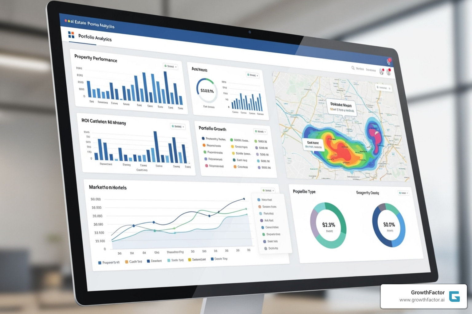 dashboard showing real estate portfolio analytics - real estate portfolio optimization dashboard showing real estate portfolio analytics - real estate portfolio optimization