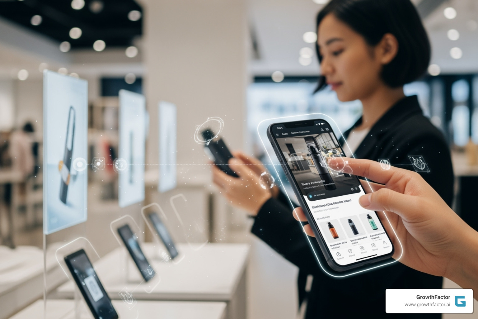 integration of digital marketing and physical store visits - foot traffic
