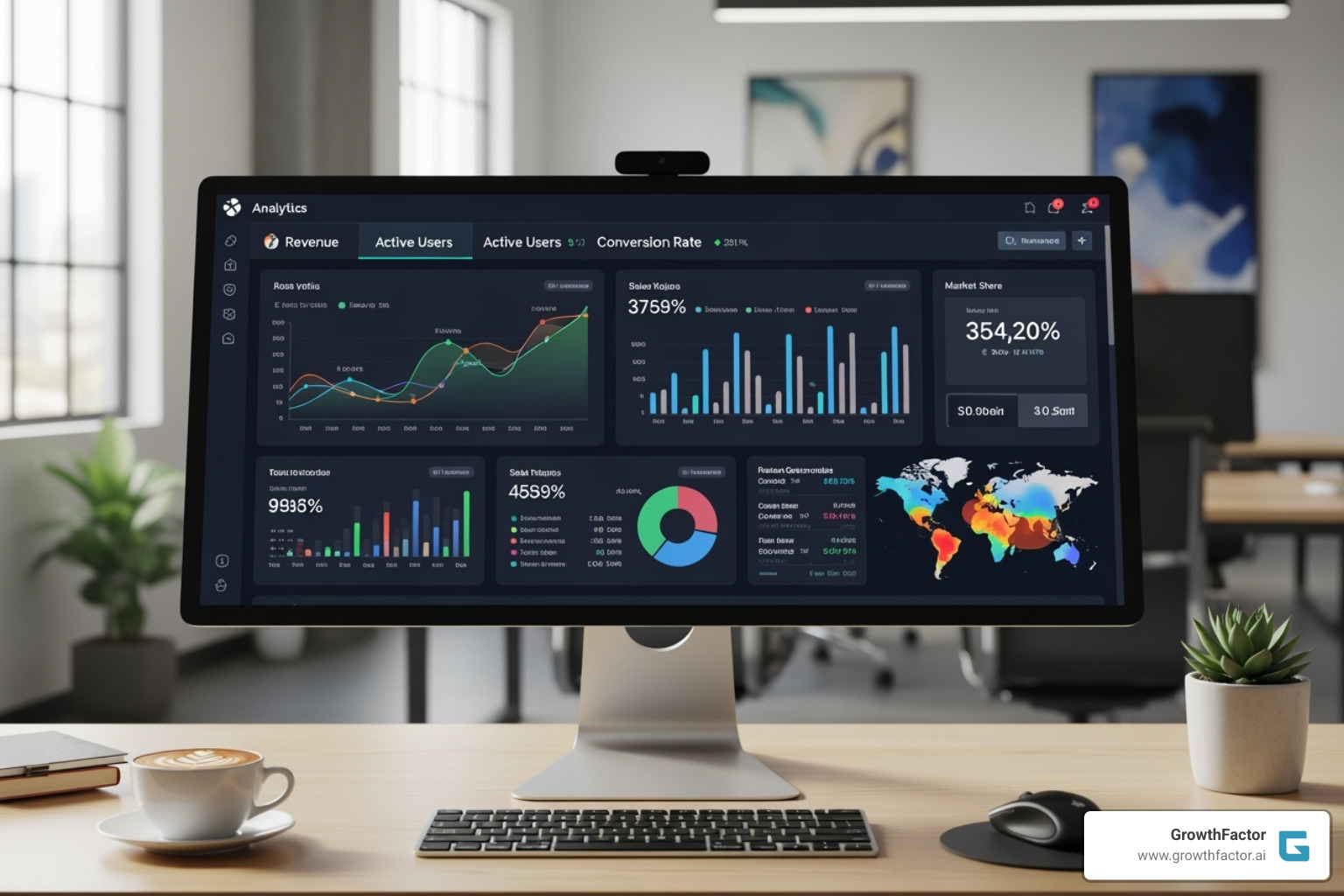 a sophisticated analytics dashboard showing various metrics - Foot traffic analytics platform a sophisticated analytics dashboard showing various metrics - Foot traffic analytics platform