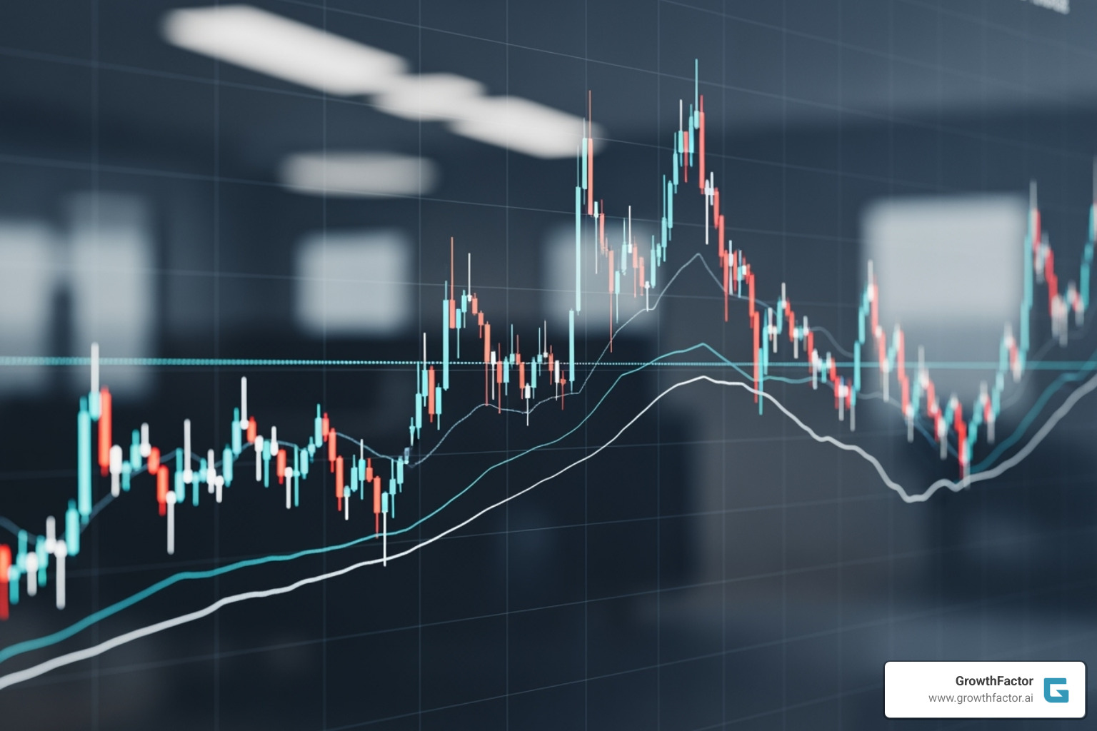 volatile stock market graph smoothed over time - Portfolio growth strategy
