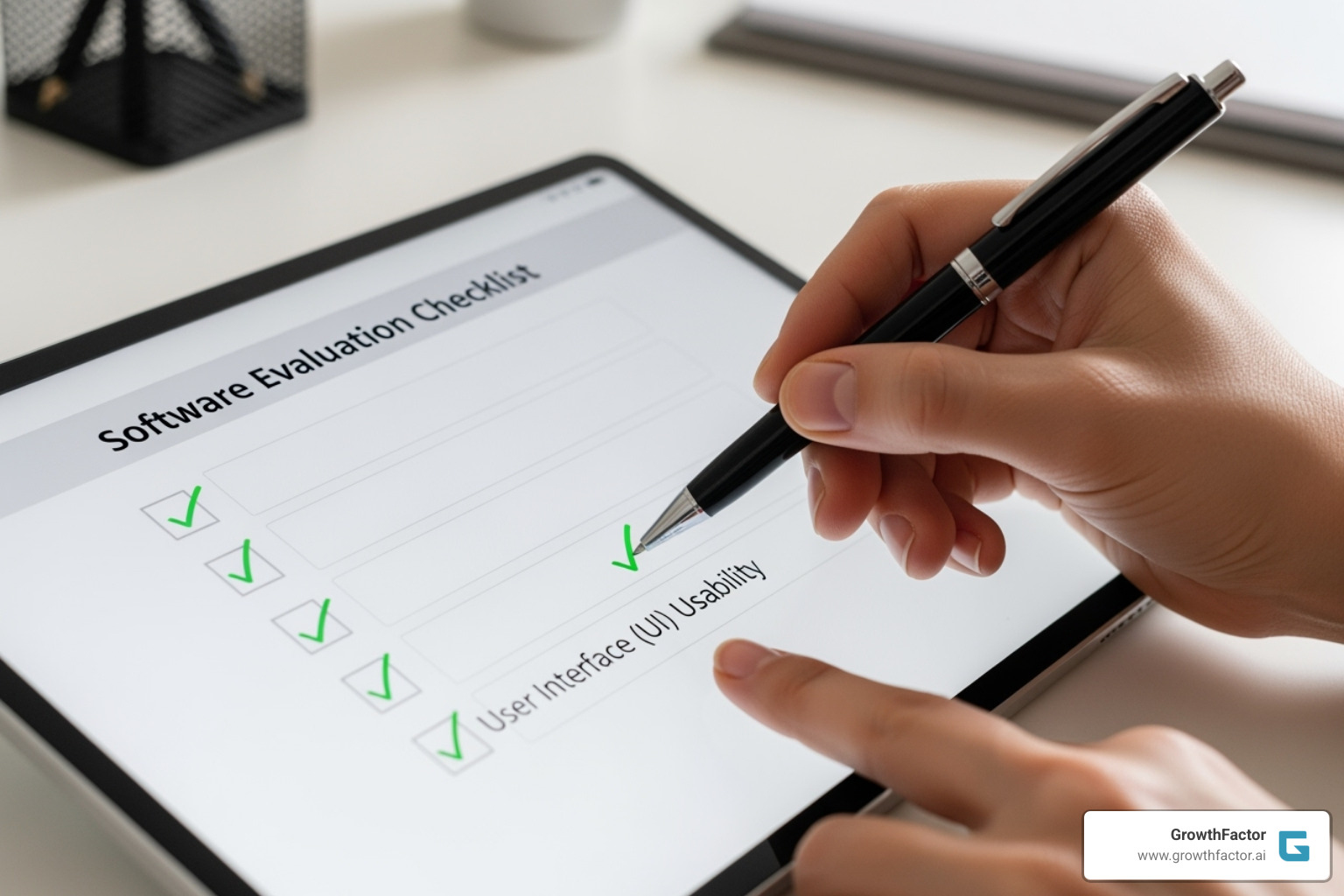 a checklist for evaluating software - Location intelligence tools