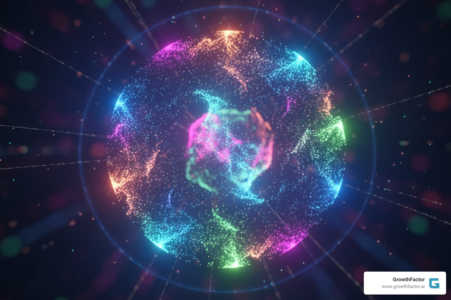 Dashboard showing automated insights and trend predictions - AI data visualization