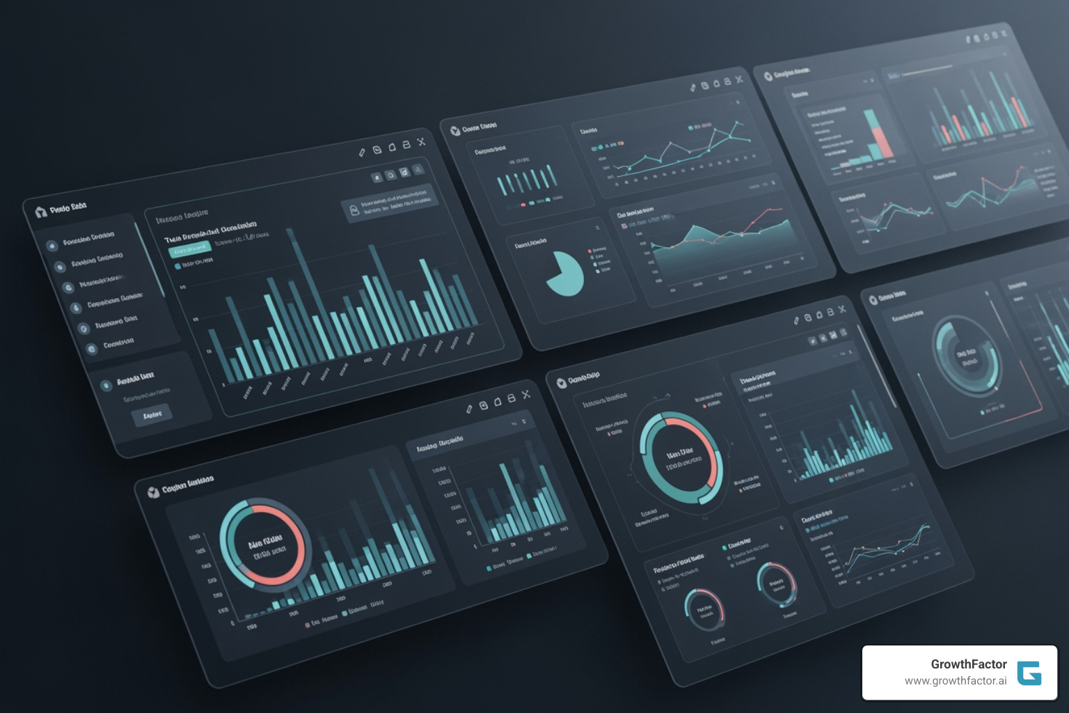 AI data visualization dashboard - AI data visualization