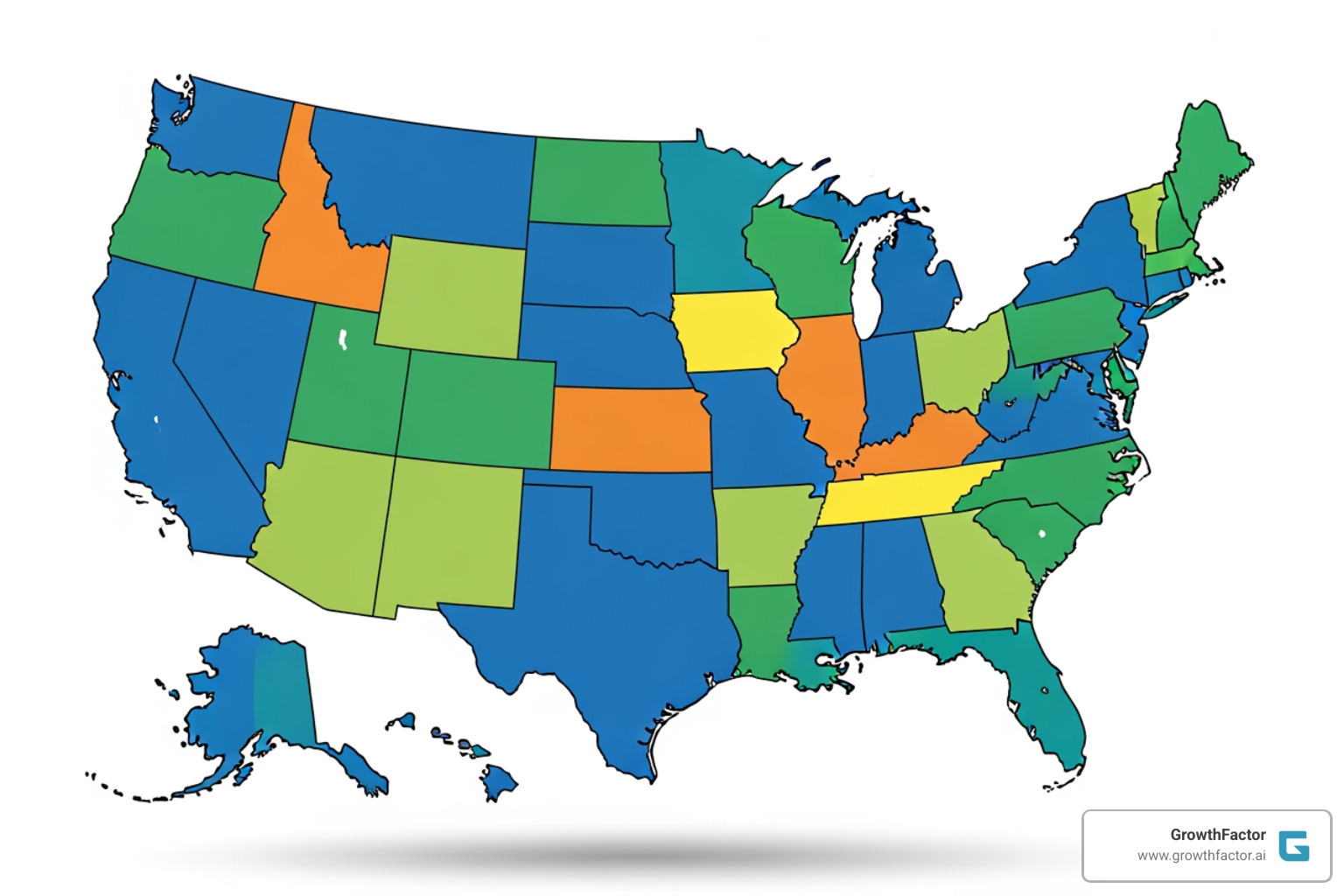 Designated Market Area map of United States - What is a DMA