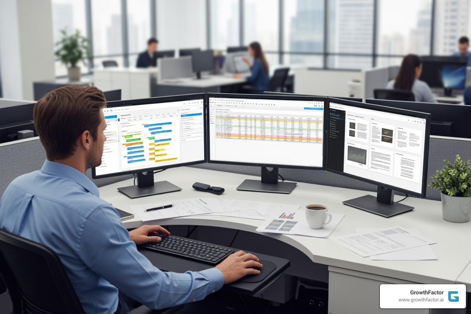 professional comparing software options - real estate transaction tracking