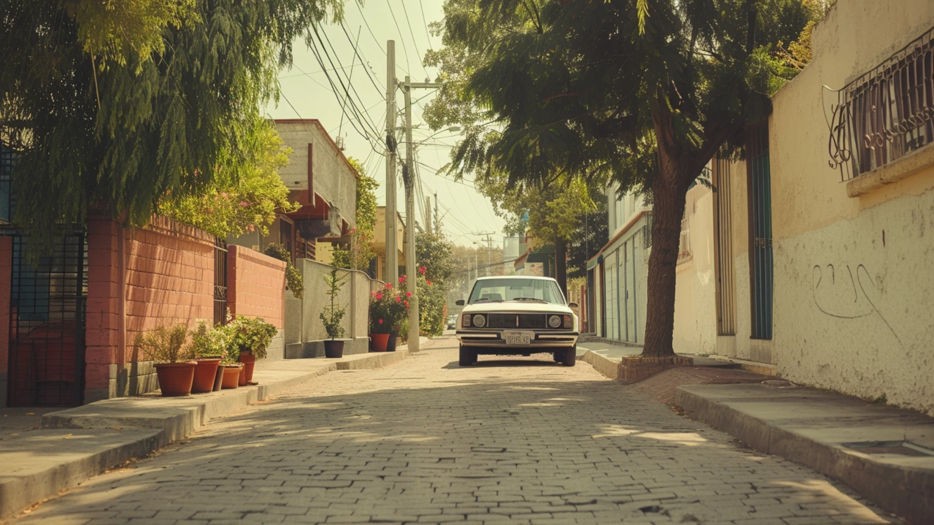 Foto de un auto en una calle en México.