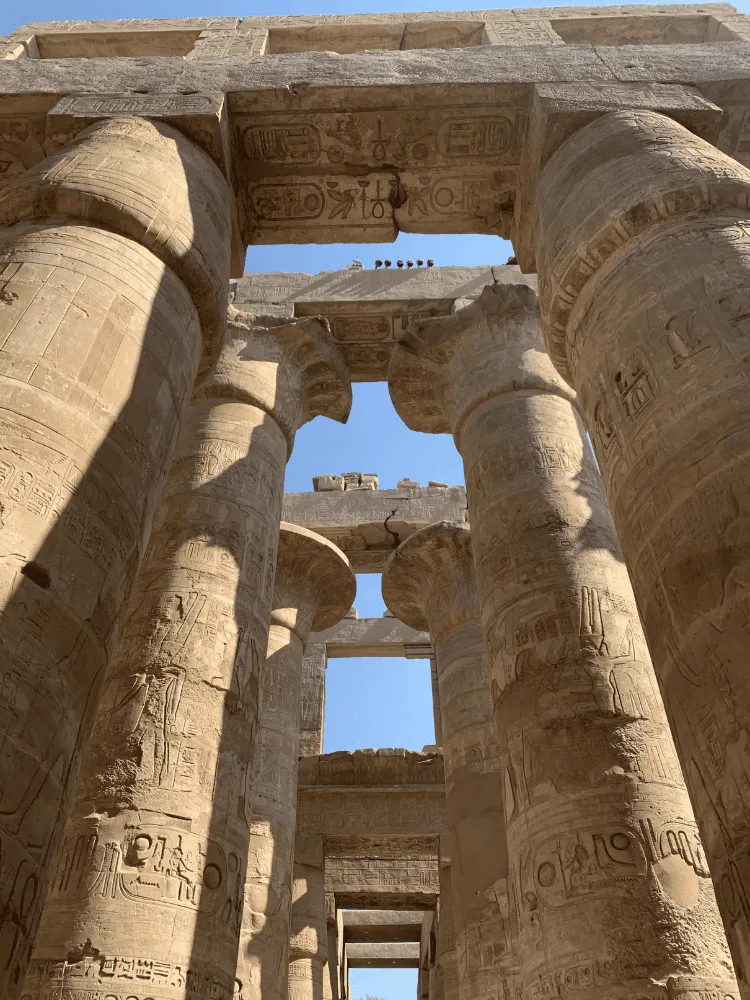pilier d'un temple
