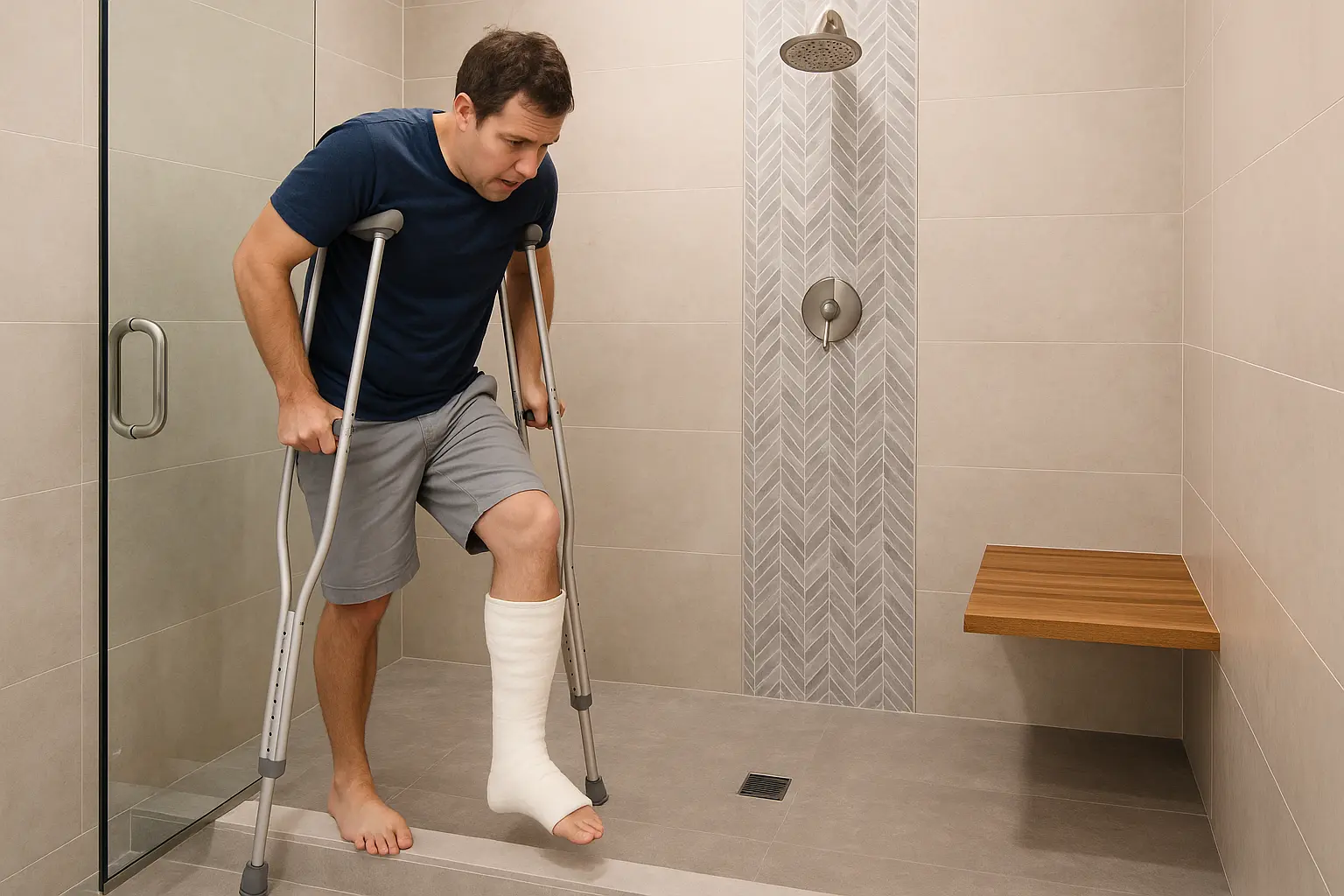 A shower bench isn’t just for convenience—it’s a luxury you’ll appreciate when you need it most. See why EZ Bath recommends adding one to your remodel.