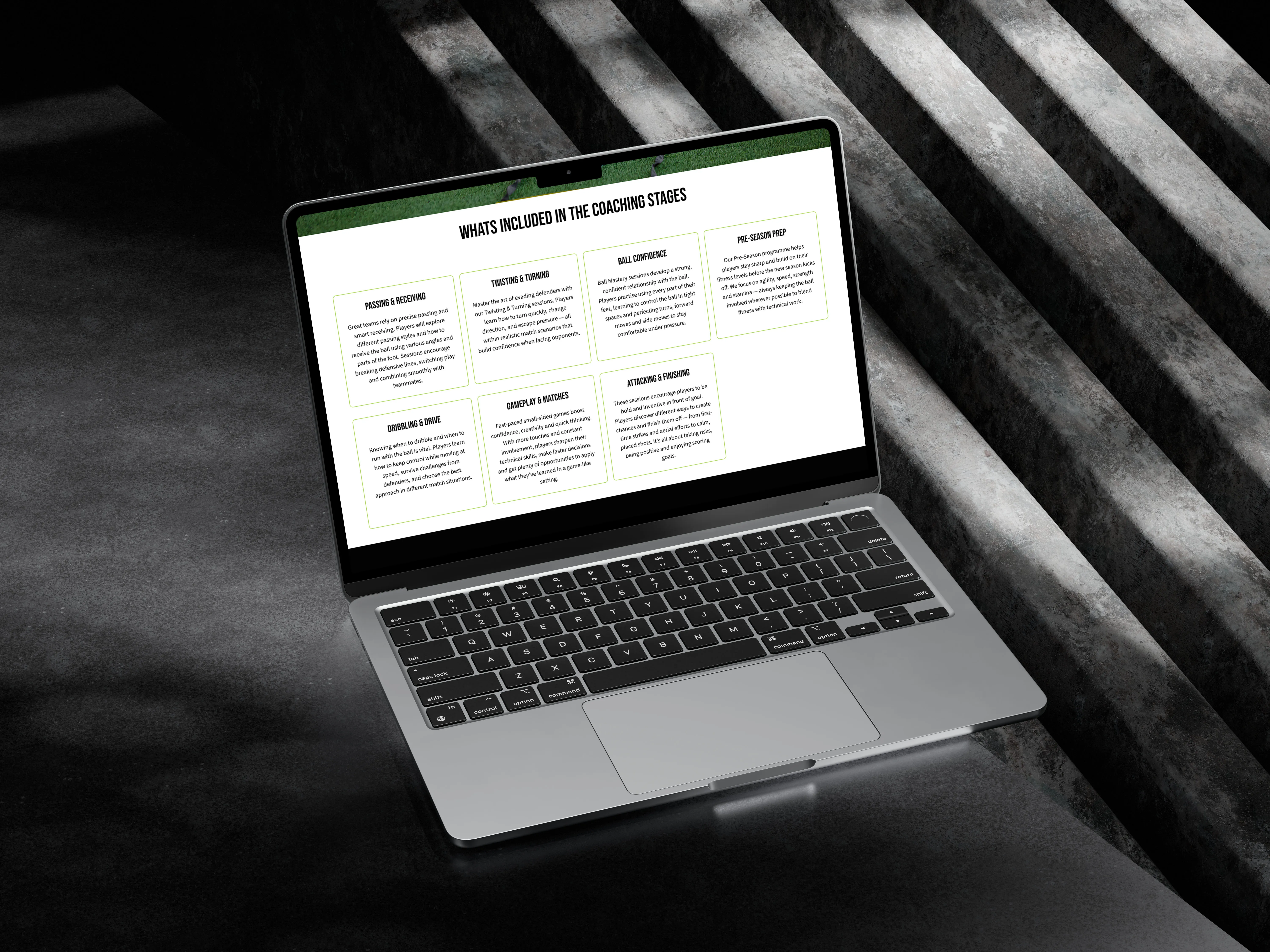 Talent Edge Coaching website designed by Chapter Two Studios