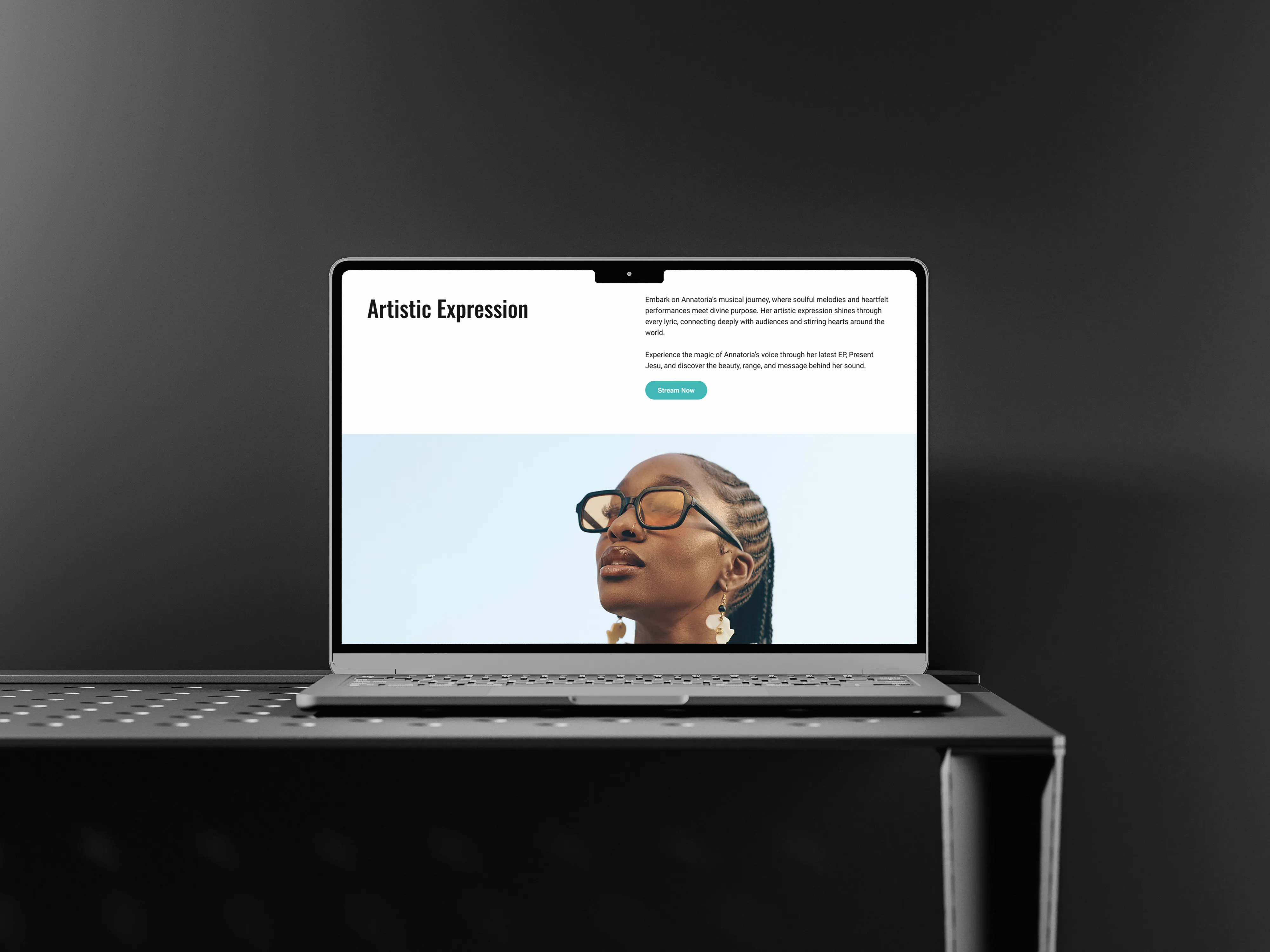 Annatoria website designed by Chapter Two Studios