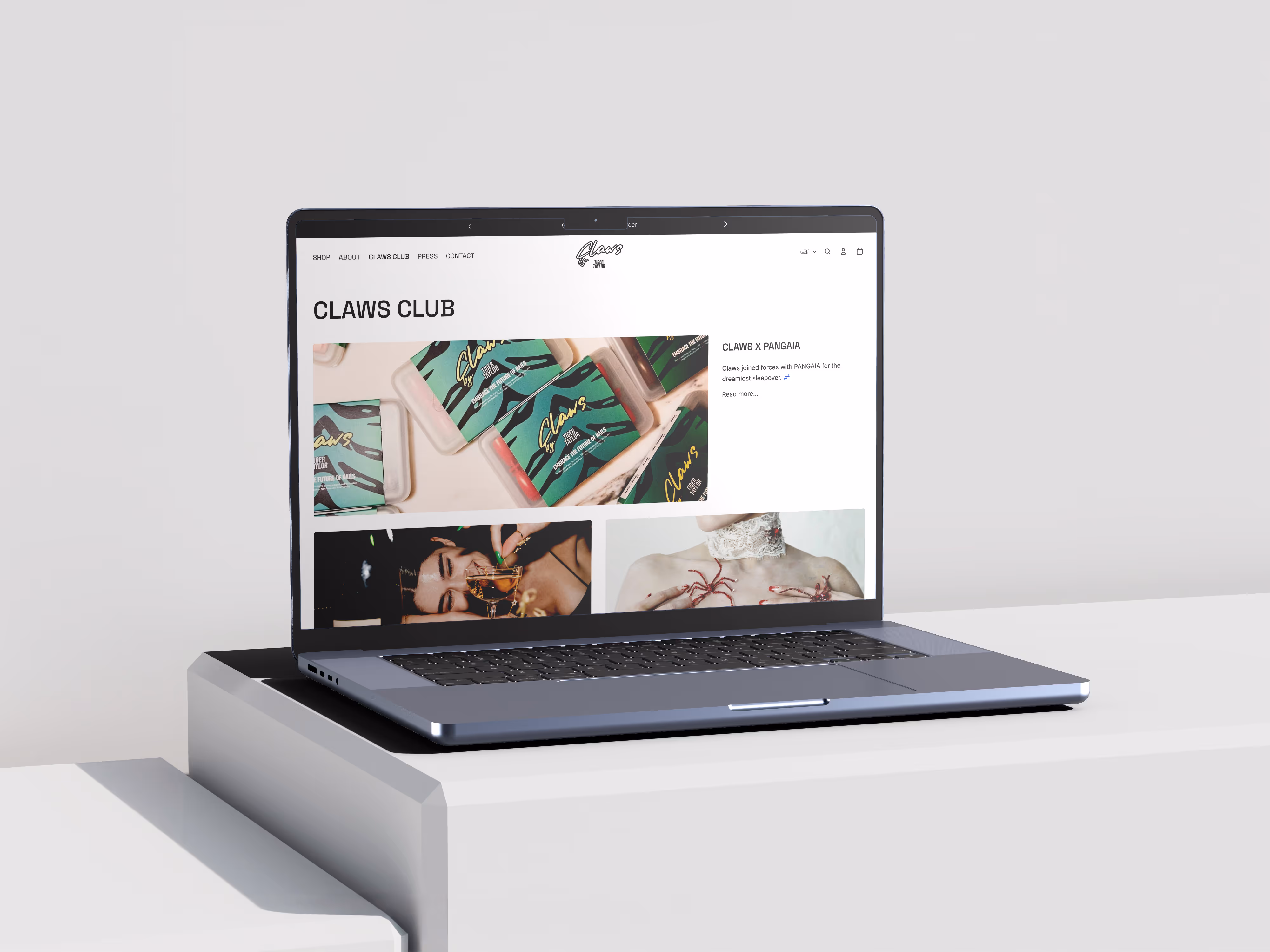 Claws by Tiger Taylor designed by Chapter Two Studios