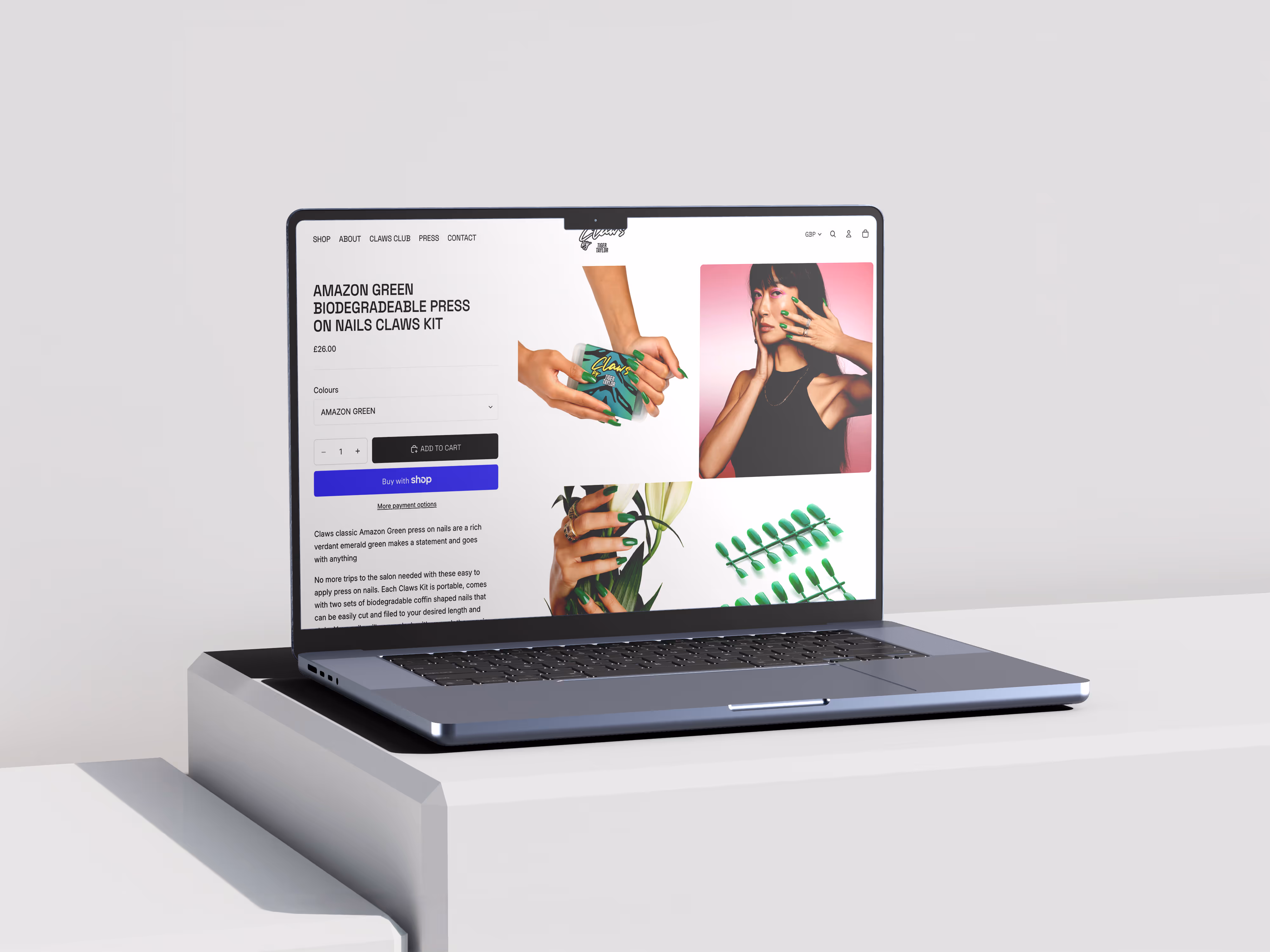 Claws by Tiger Taylor designed by Chapter Two Studios