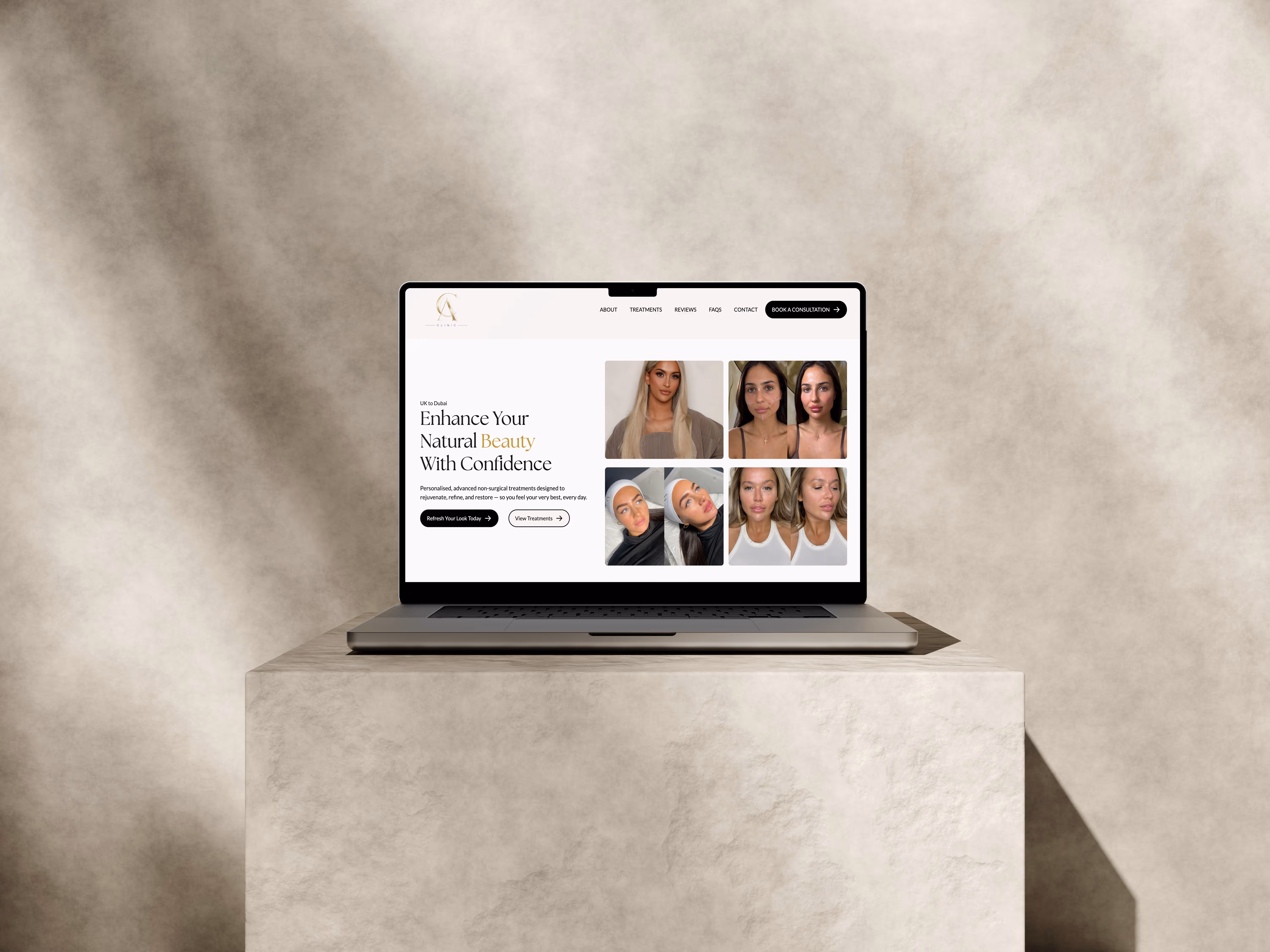 Mockup of Chapter Two Studios Logo