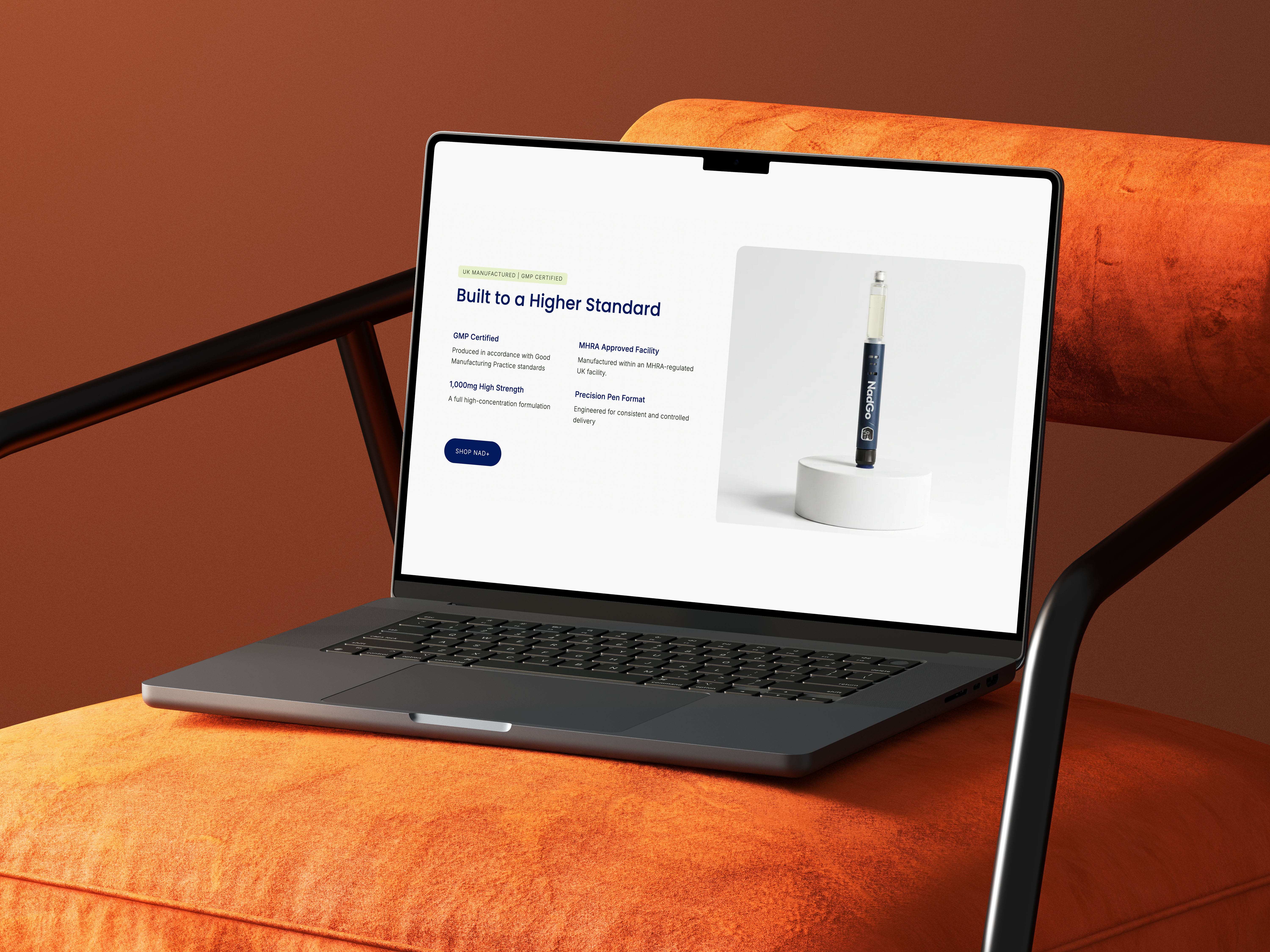 NadGo website designed by Chapter Two Studios