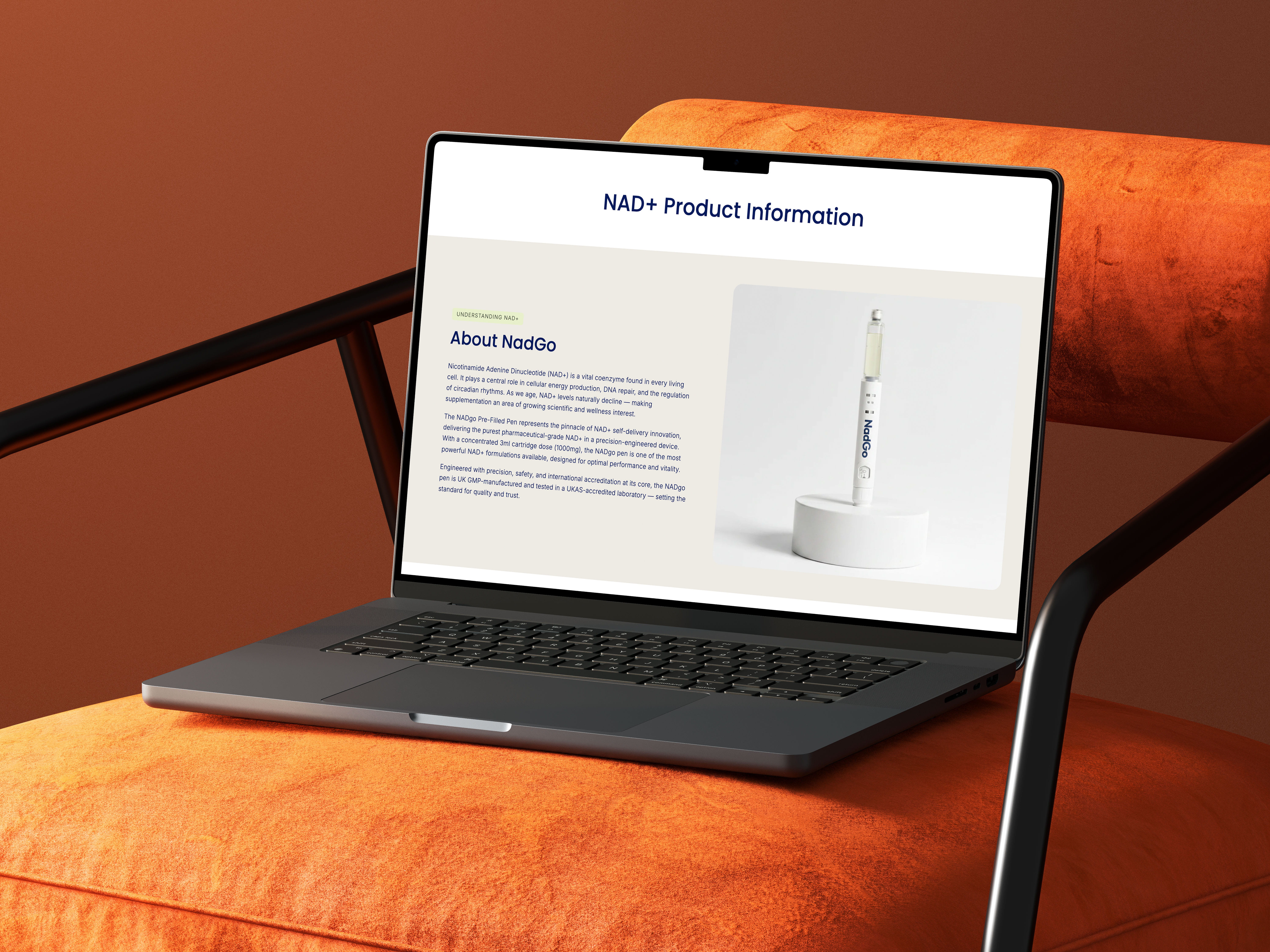 NadGo website designed by Chapter Two Studios