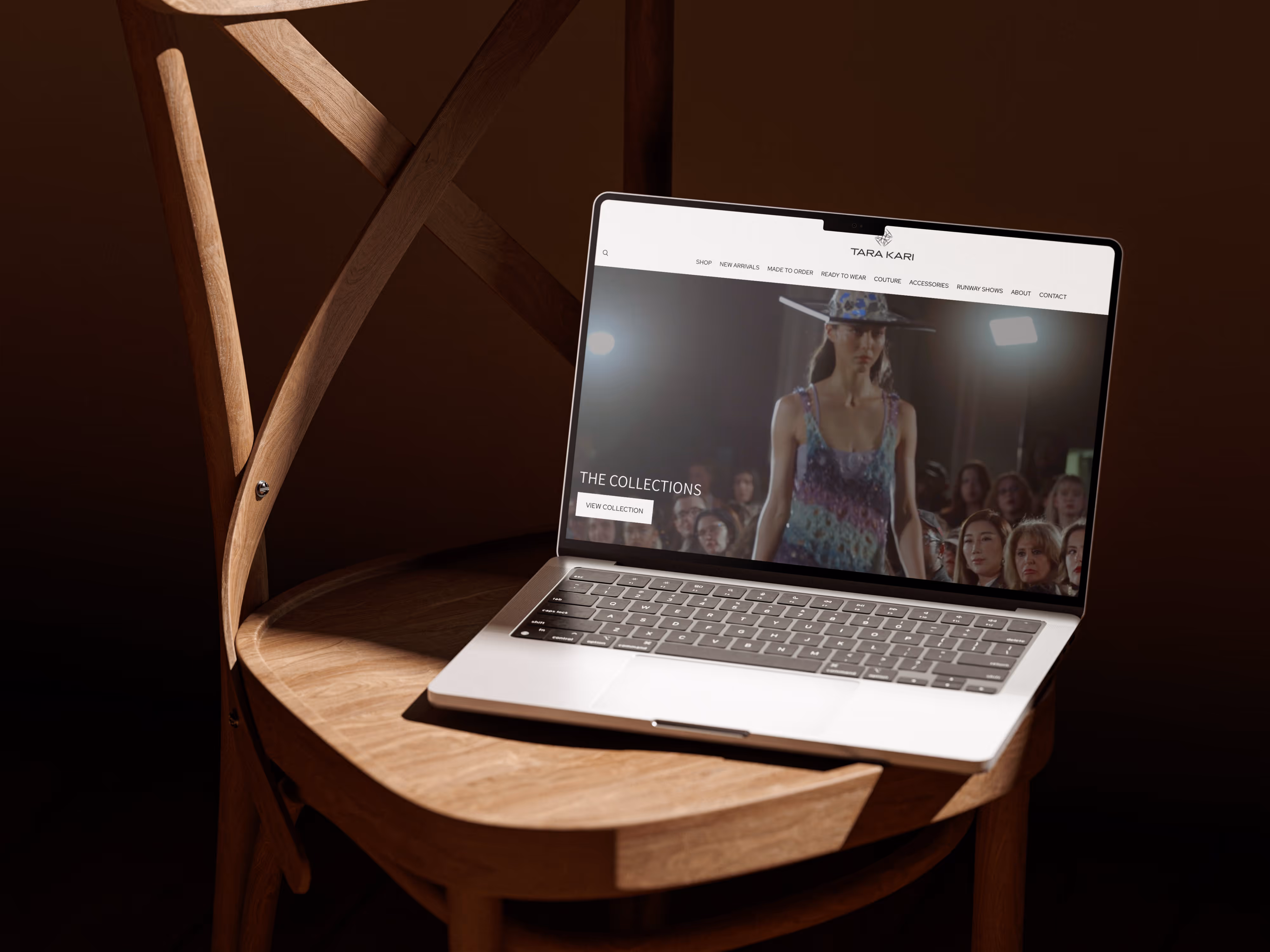 Tara Kari website designed by Chapter Two Studios