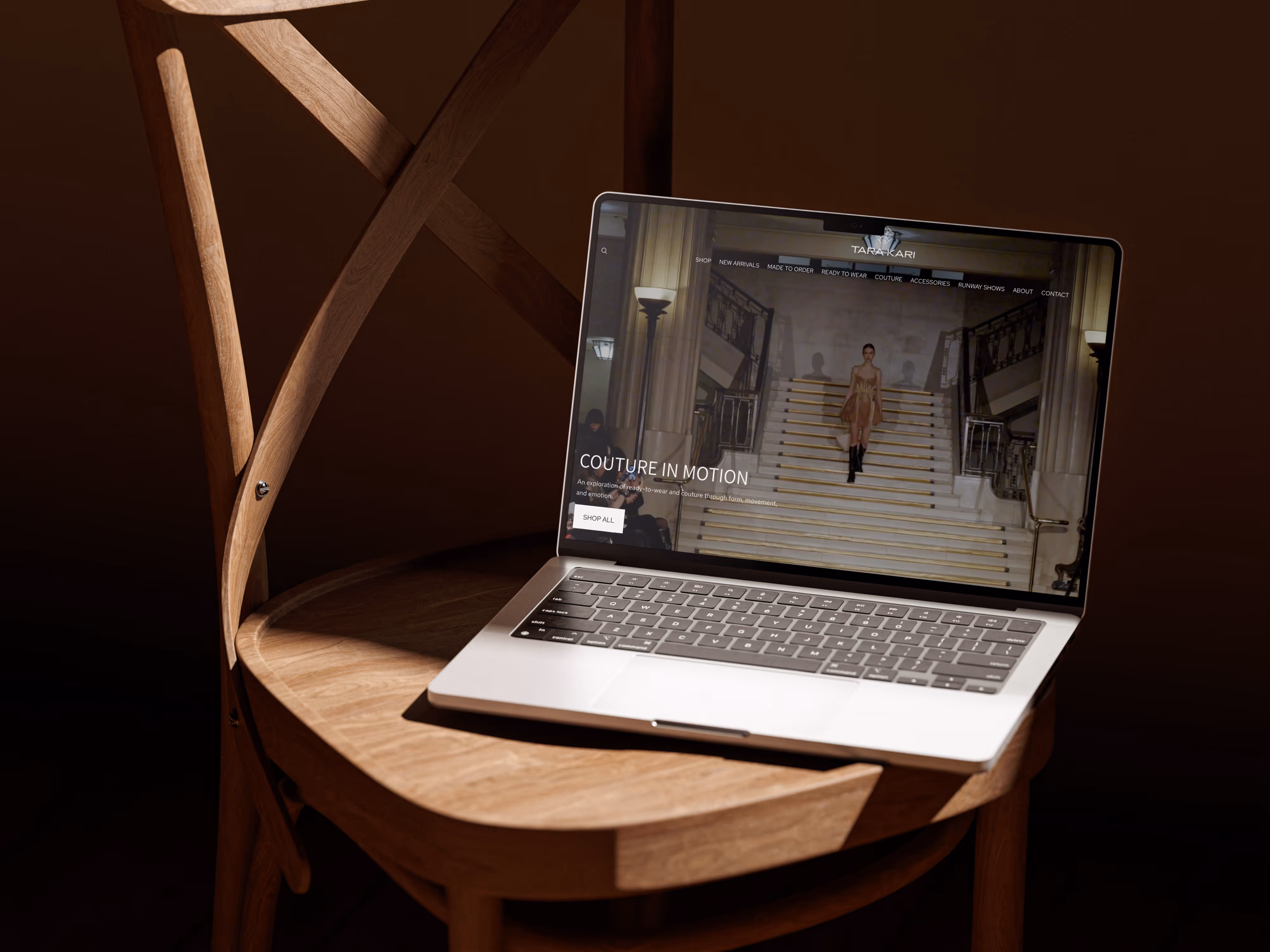 Tara Kari website designed by Chapter Two Studops