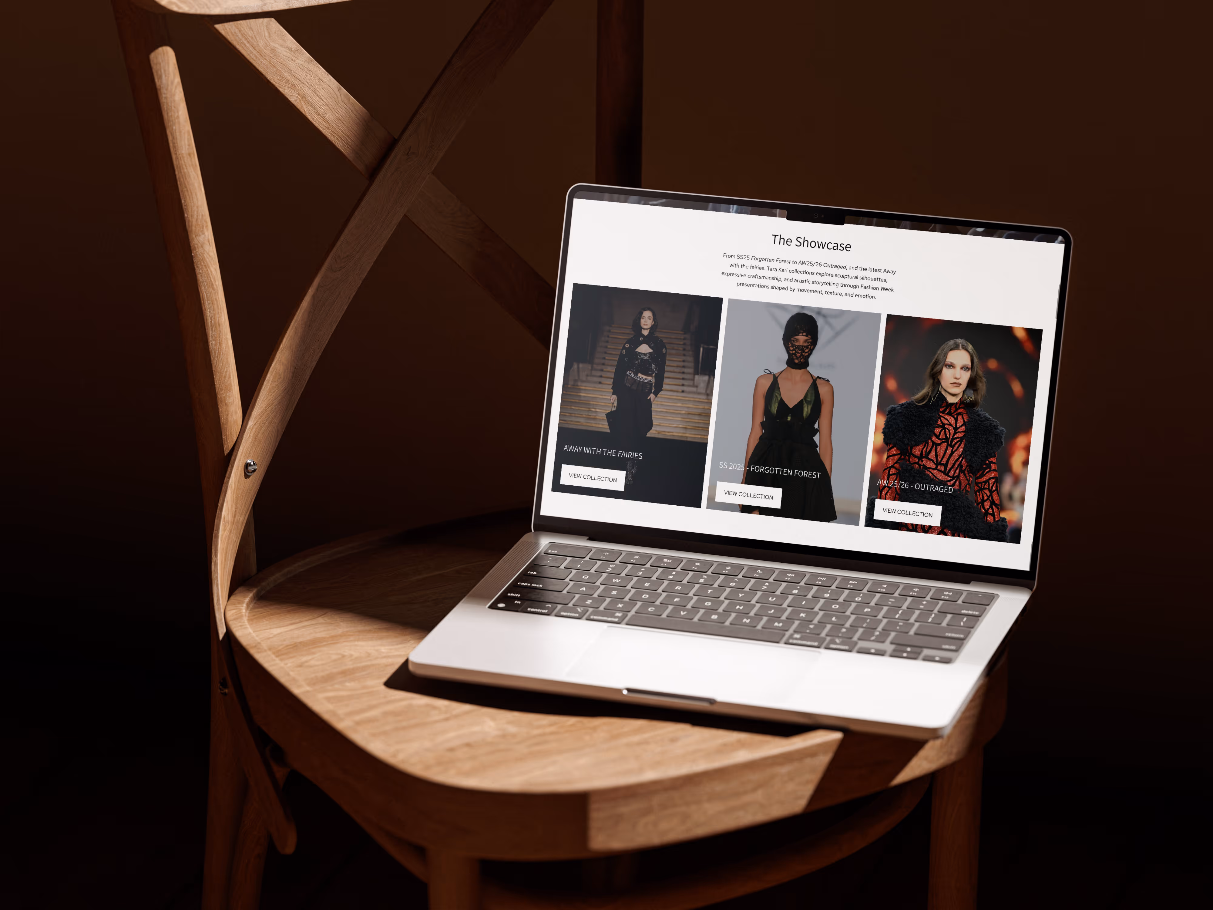 Tara Kari website designed by Chapter Two Studios