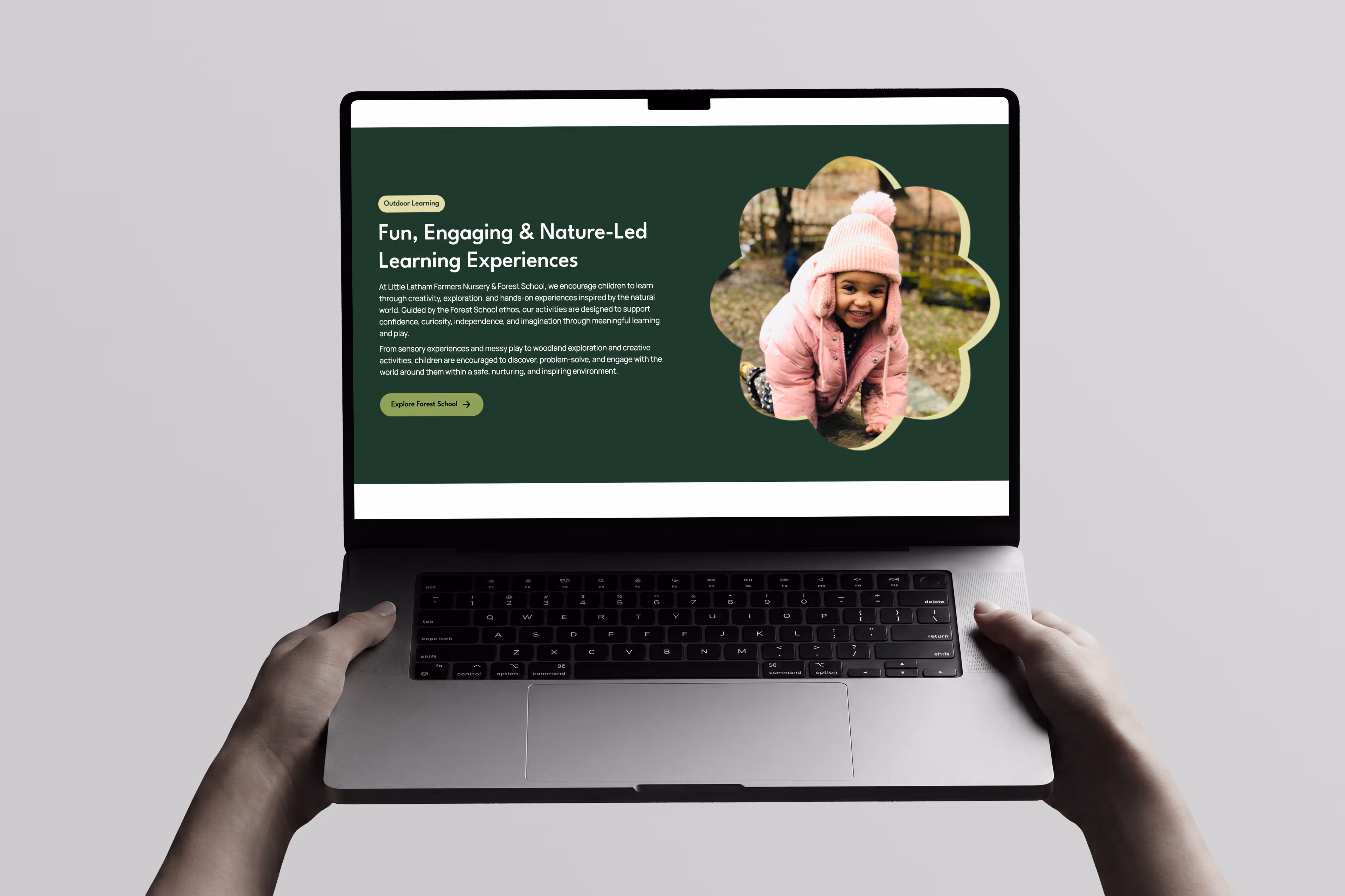 Little latham house website desinged by Chapter Two Studios