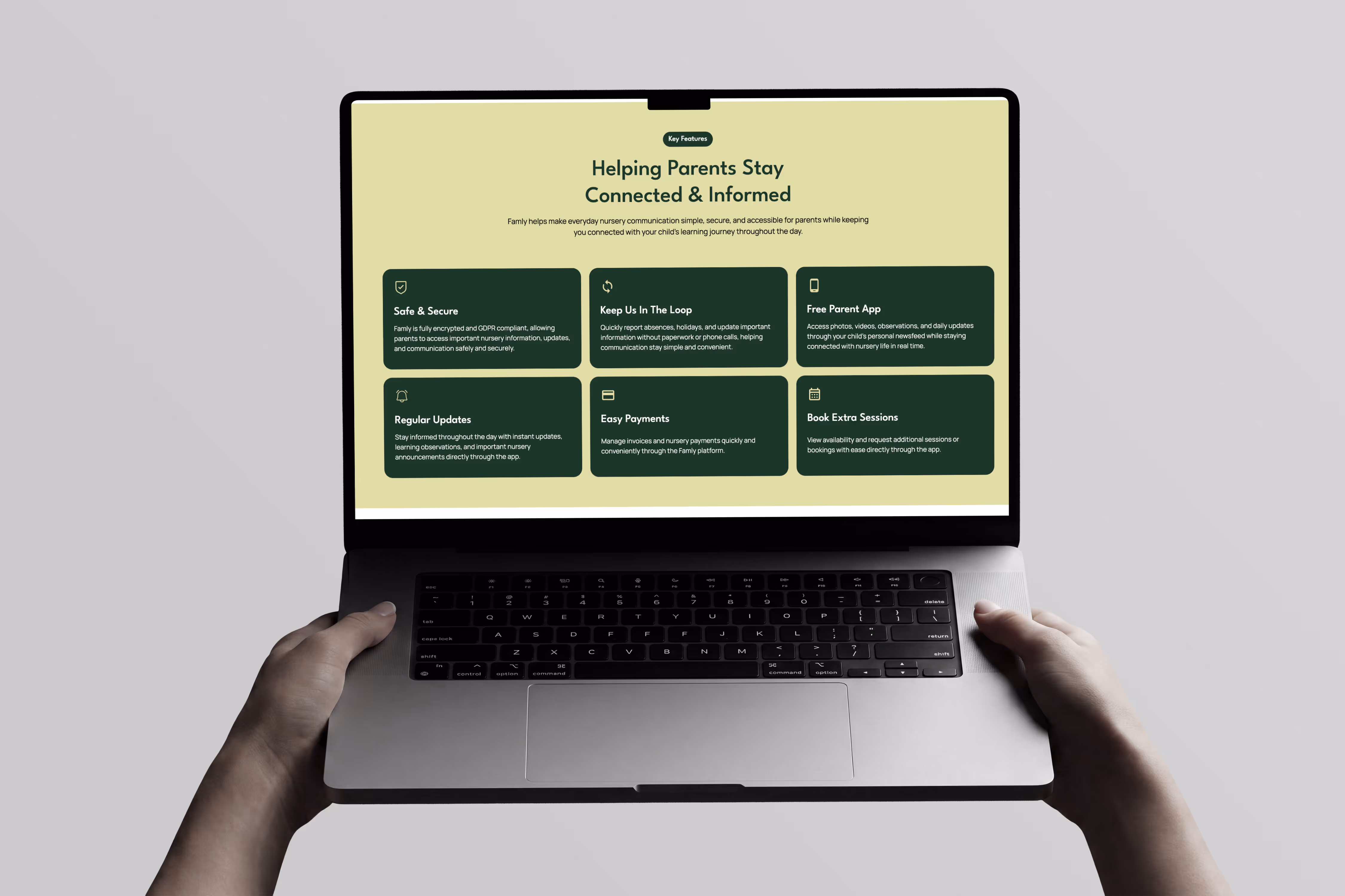 Little latham house website desinged by Chapter Two Studios