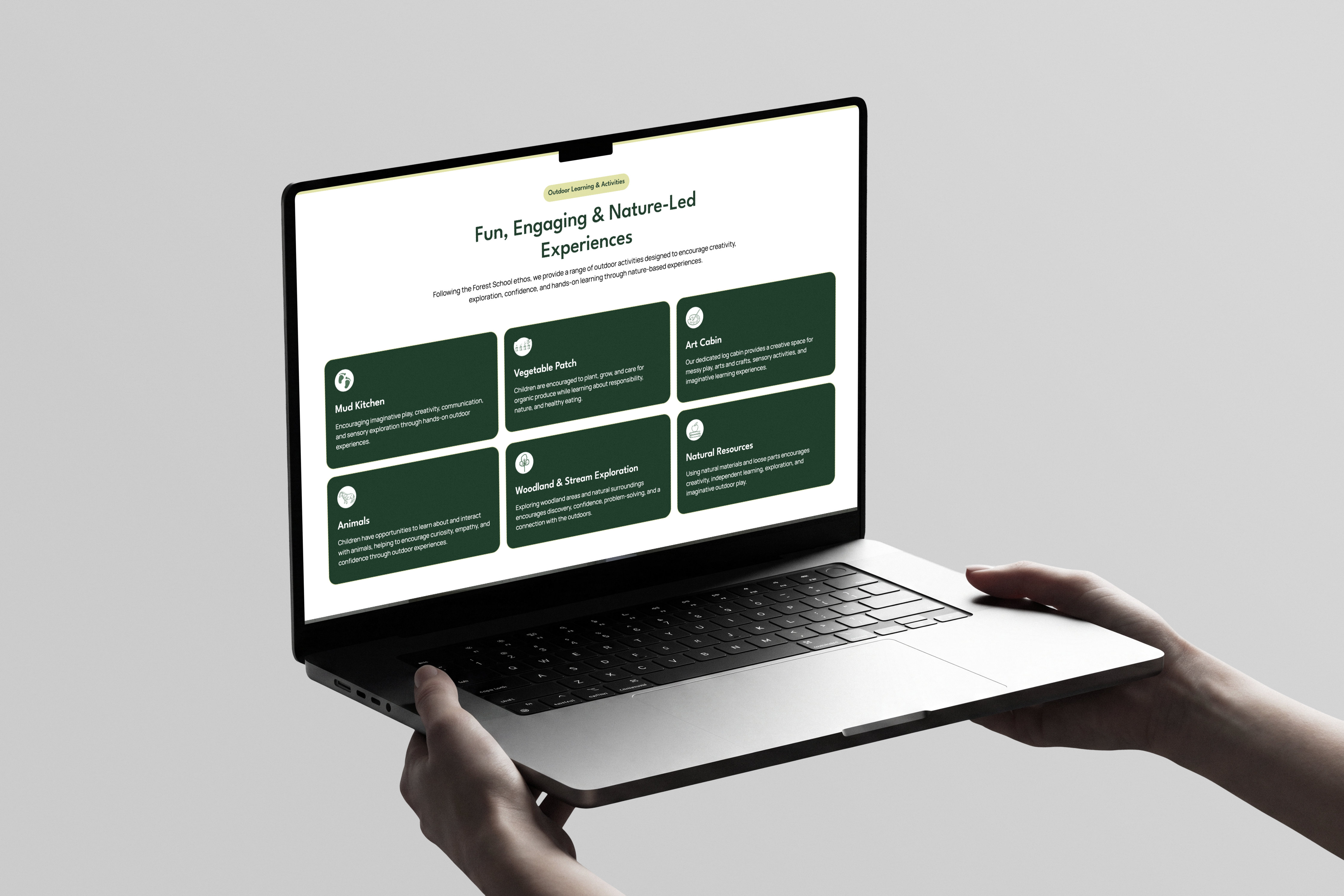 Little latham house website desinged by Chapter Two Studios