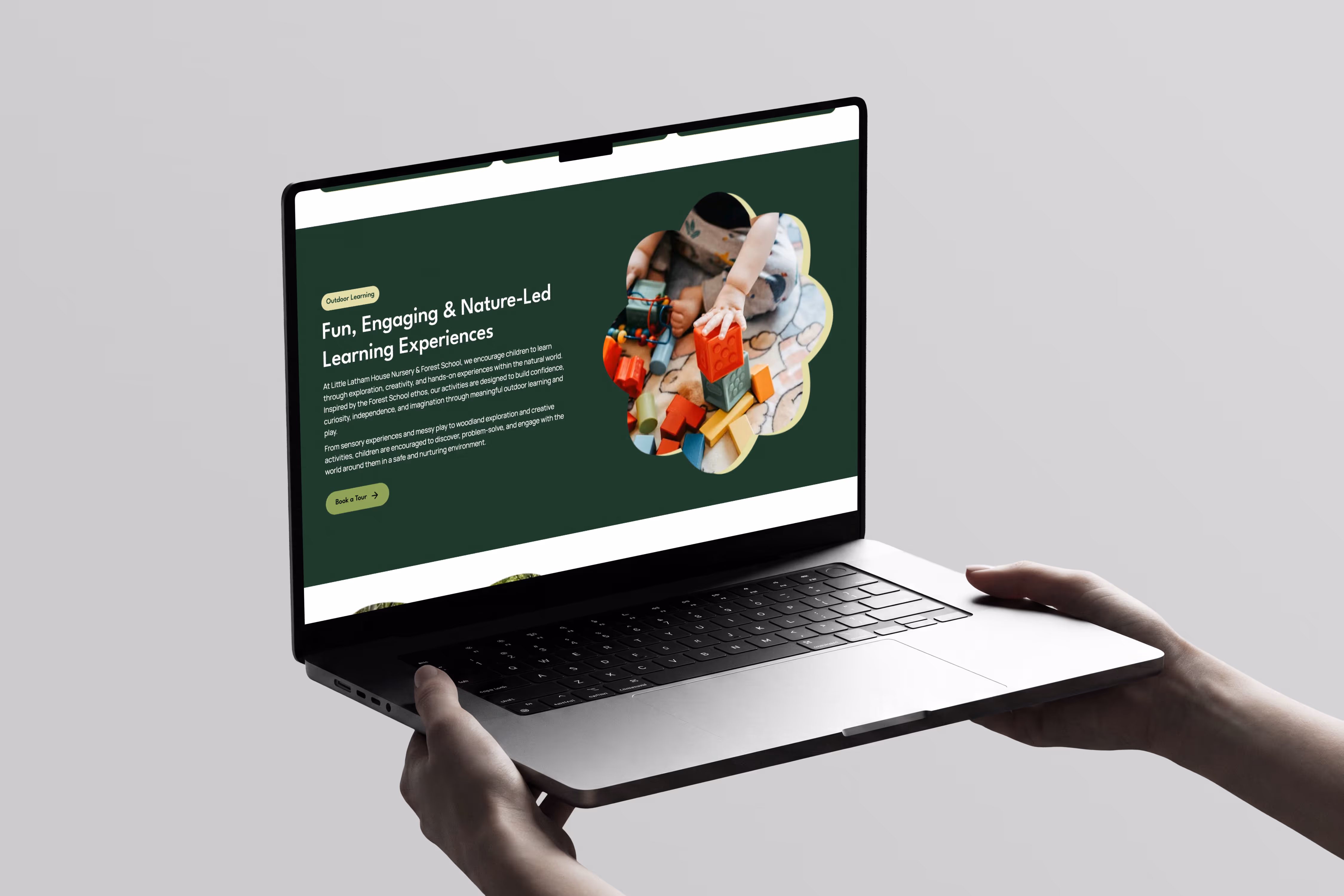 Little latham house website designed by Chapter Two Studios
