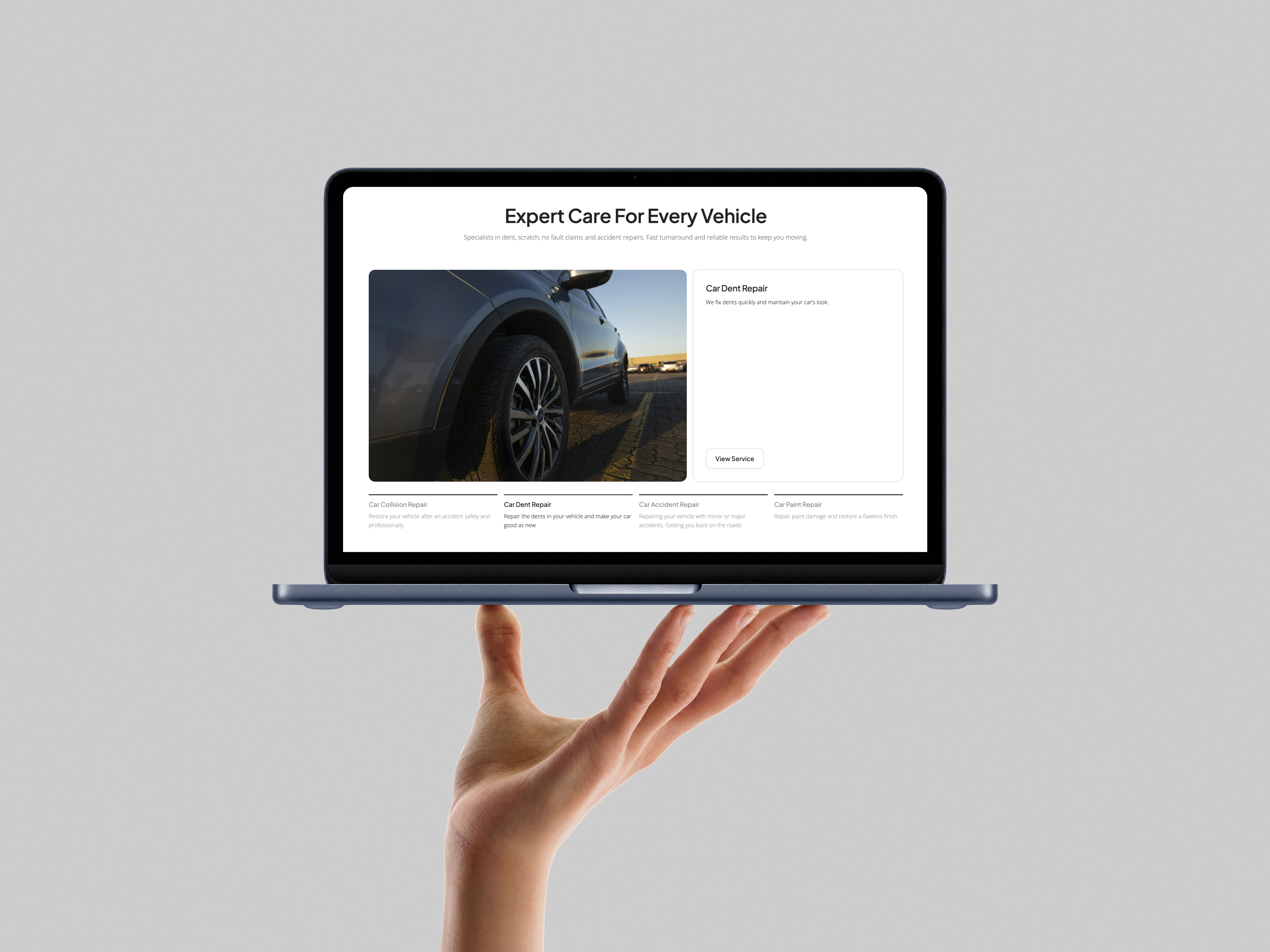 Westside auto repair website designed by Chapter Two Studios