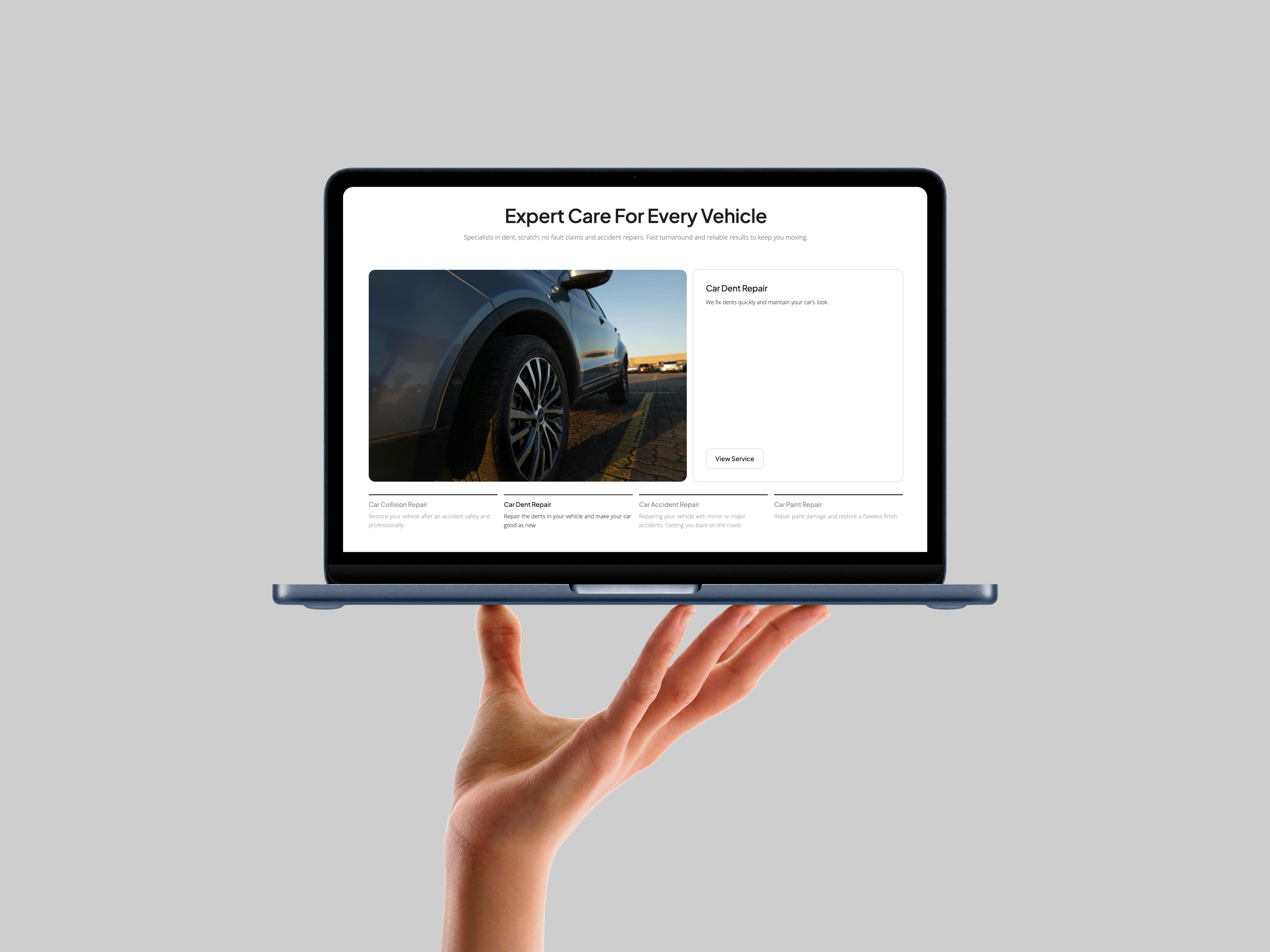 Westside auto repair website designed by Chapter Two Studios